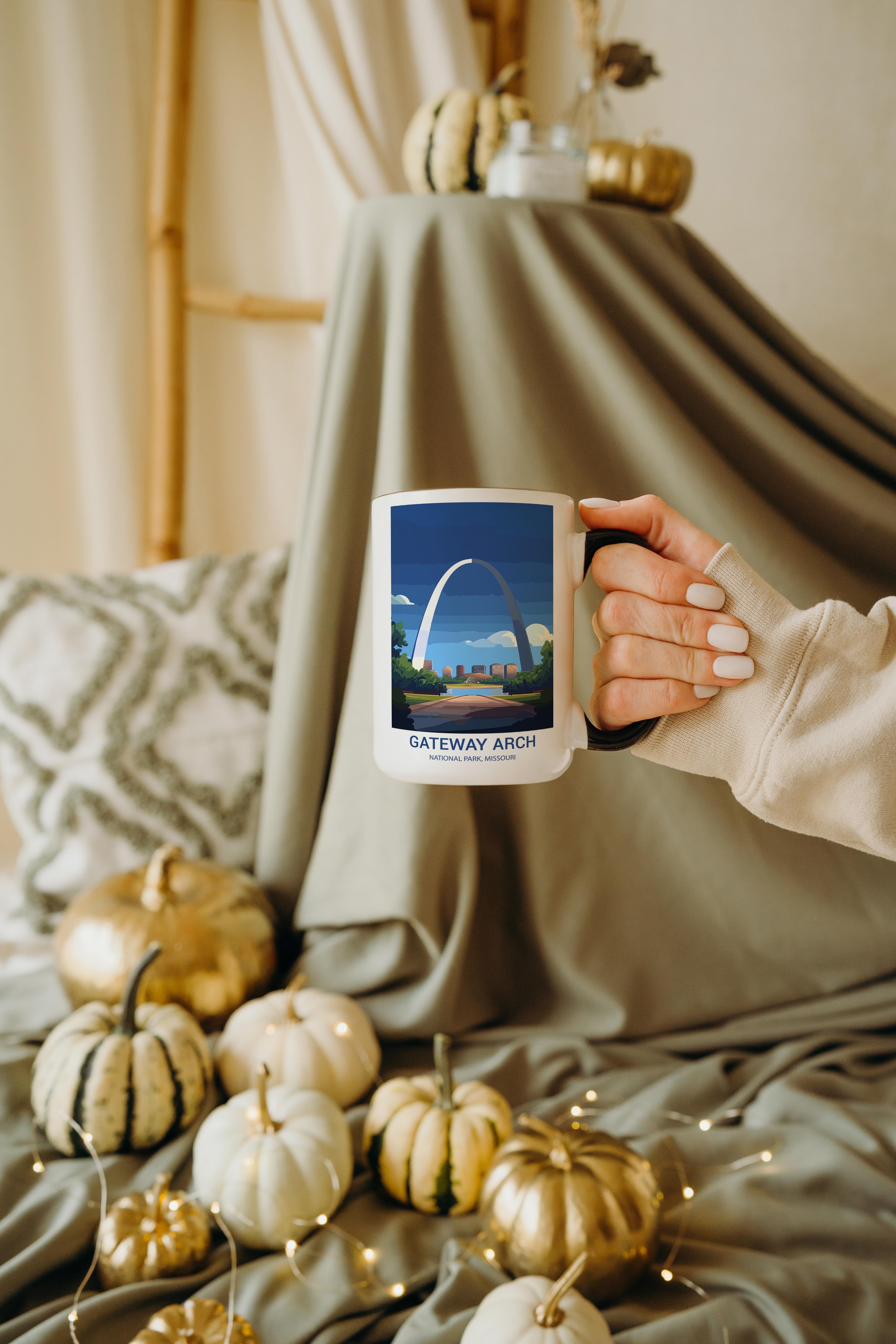 Gateway Arch - Missouri - US National Park Tourism Mug