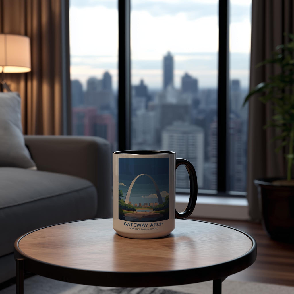 Gateway Arch - Missouri - US National Park Tourism Mug