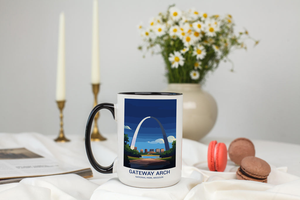 Gateway Arch - Missouri - US National Park Tourism Mug