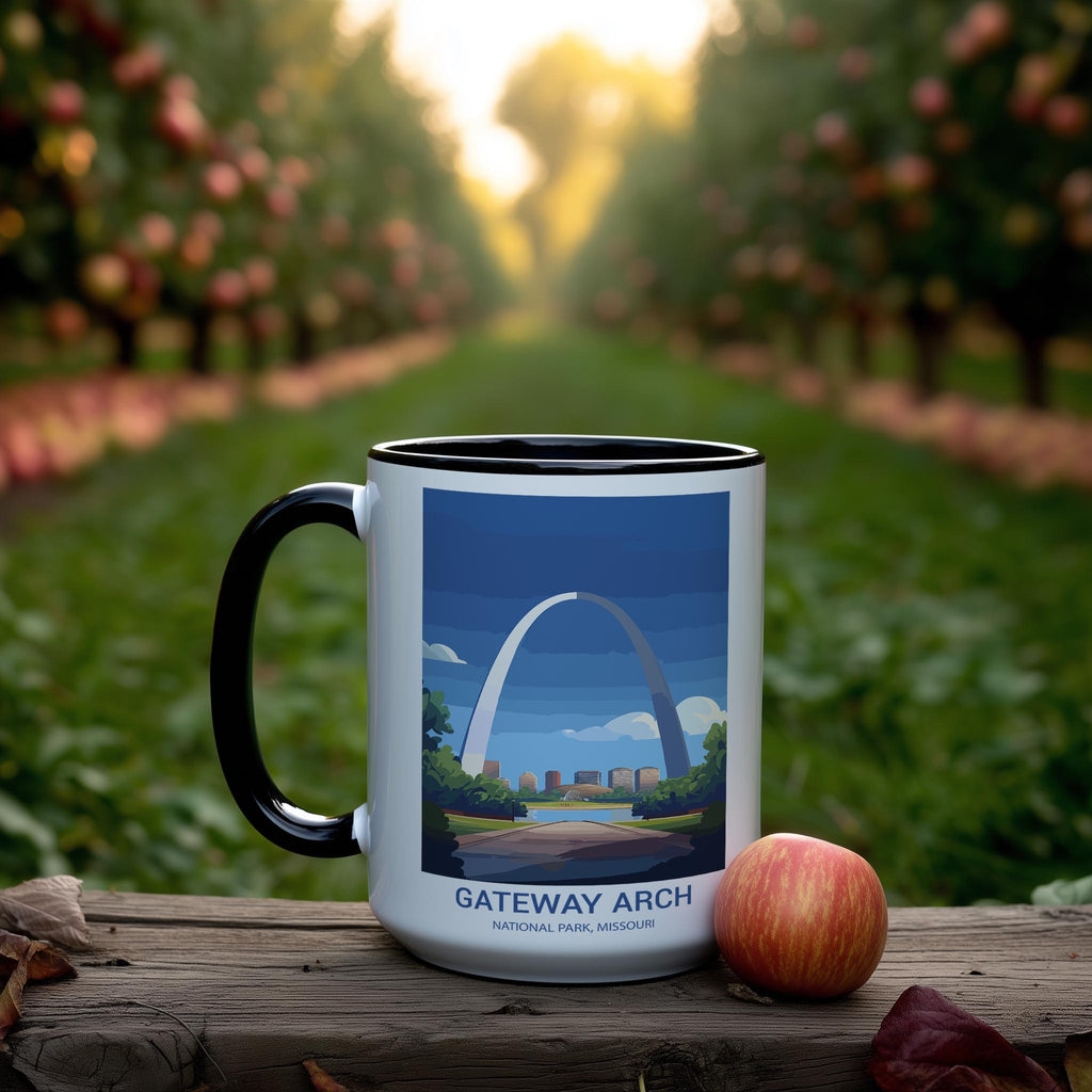 Gateway Arch - Missouri - US National Park Tourism Mug
