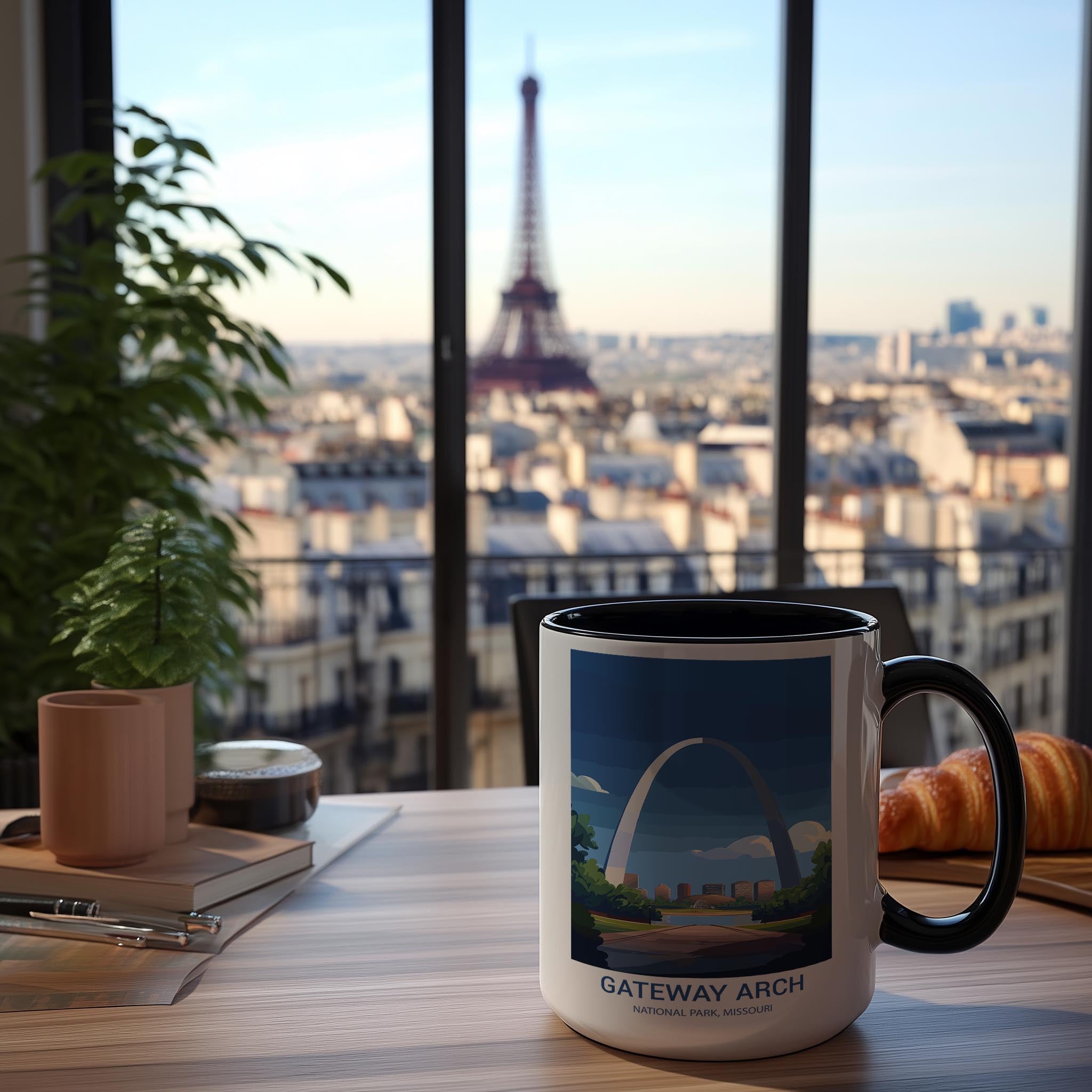Gateway Arch - Missouri - US National Park Tourism Mug
