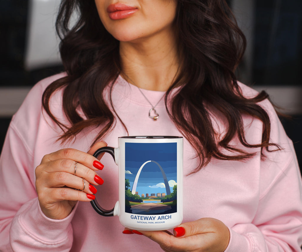 Gateway Arch - Missouri - US National Park Tourism Mug