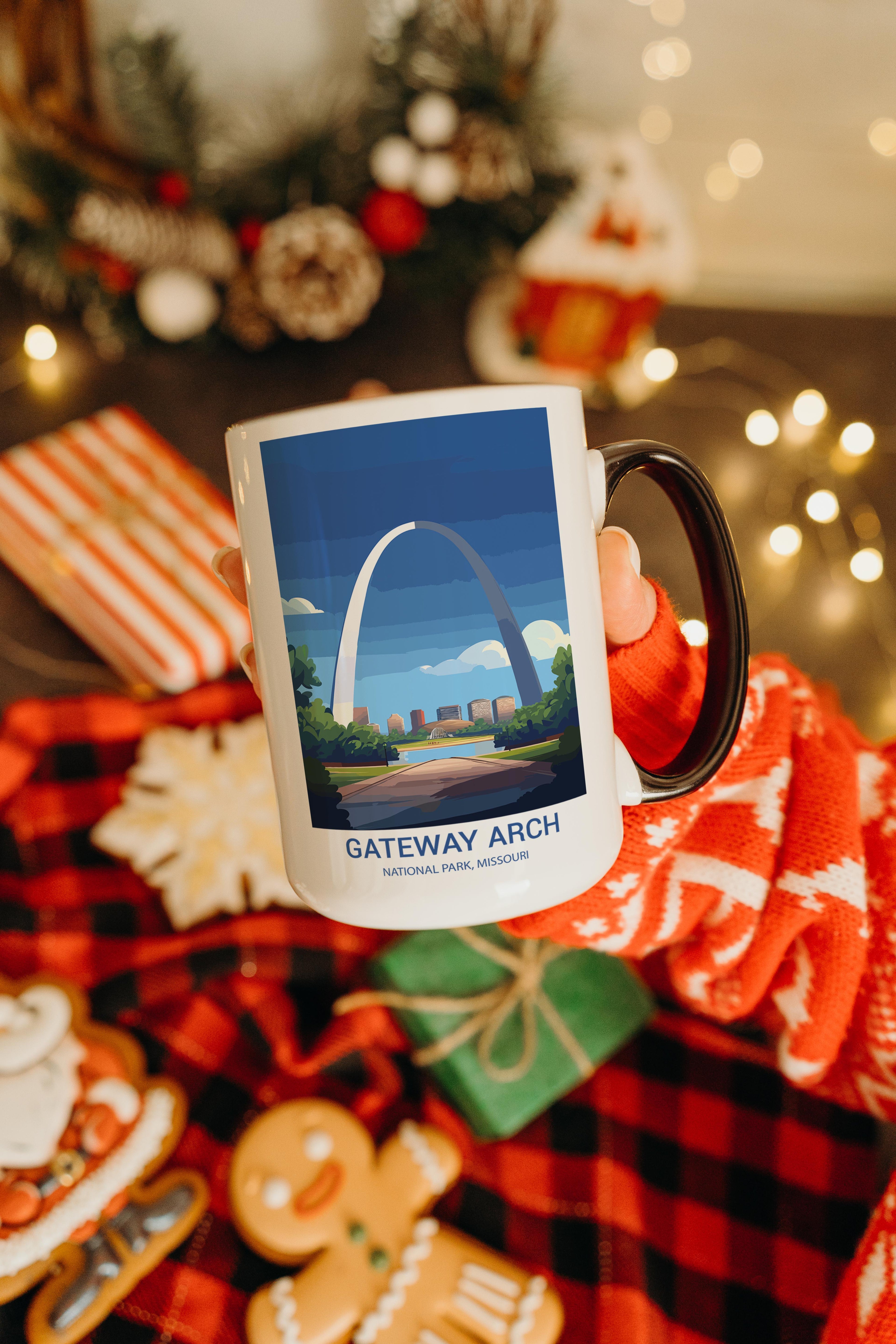 Gateway Arch - Missouri - US National Park Tourism Mug