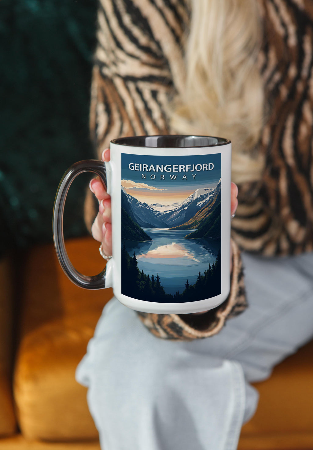 Geirangerfjord - Norway - Global Treasures Mug