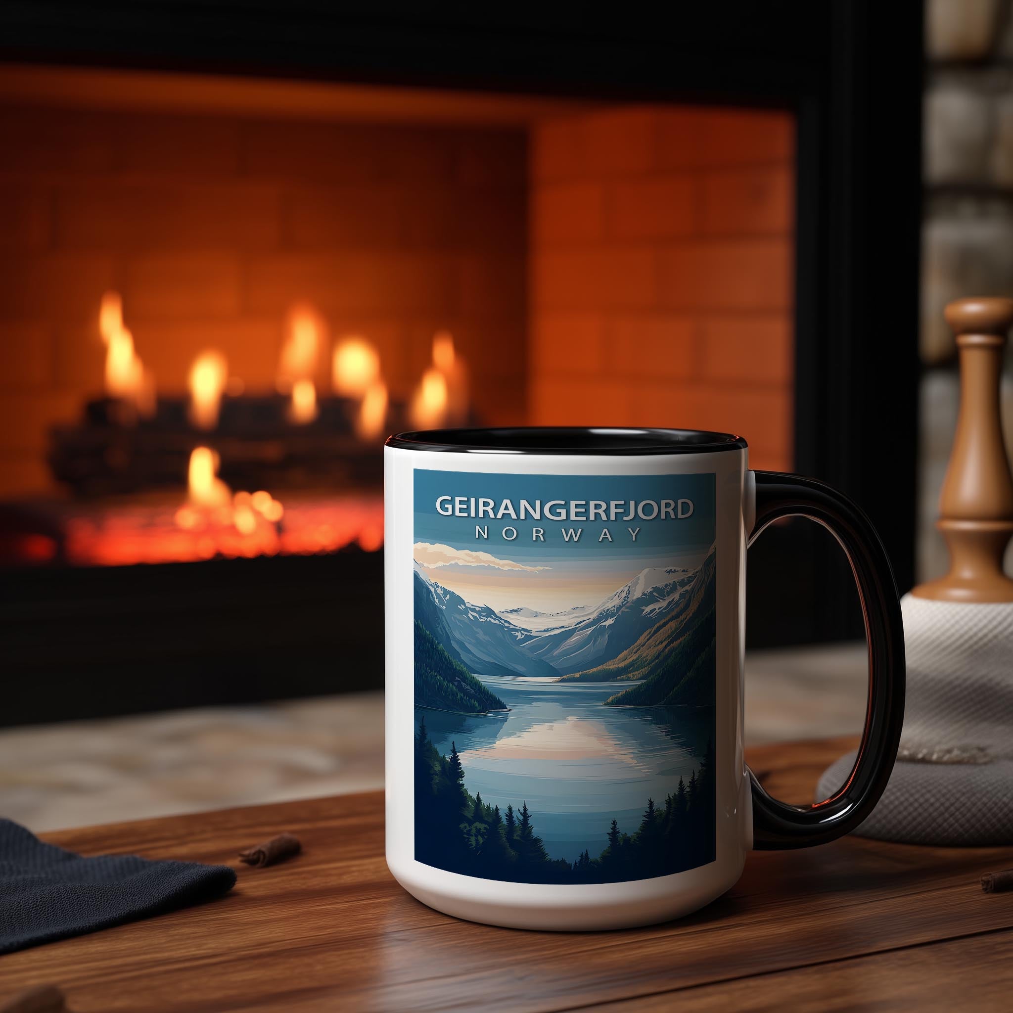 Geirangerfjord - Norway - Global Treasures Mug