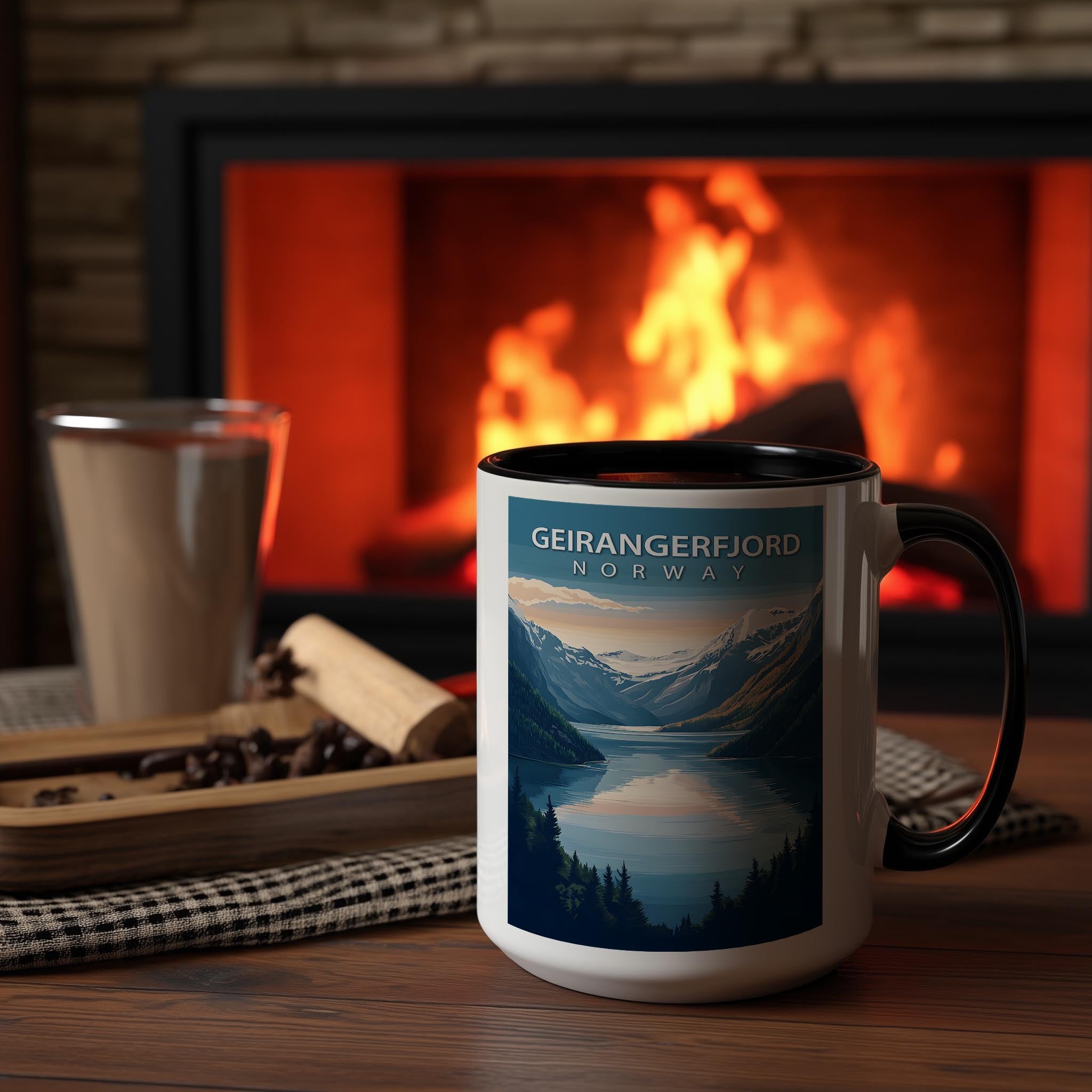 Geirangerfjord - Norway - Global Treasures Mug