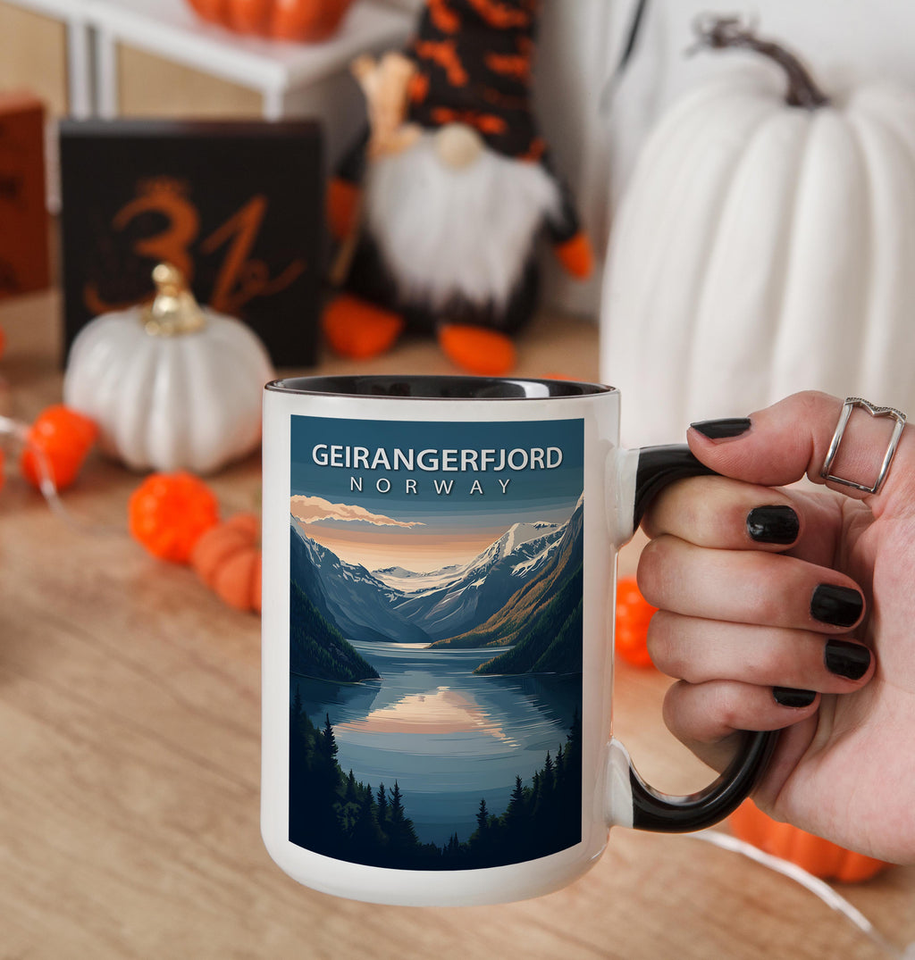 Geirangerfjord - Norway - Global Treasures Mug
