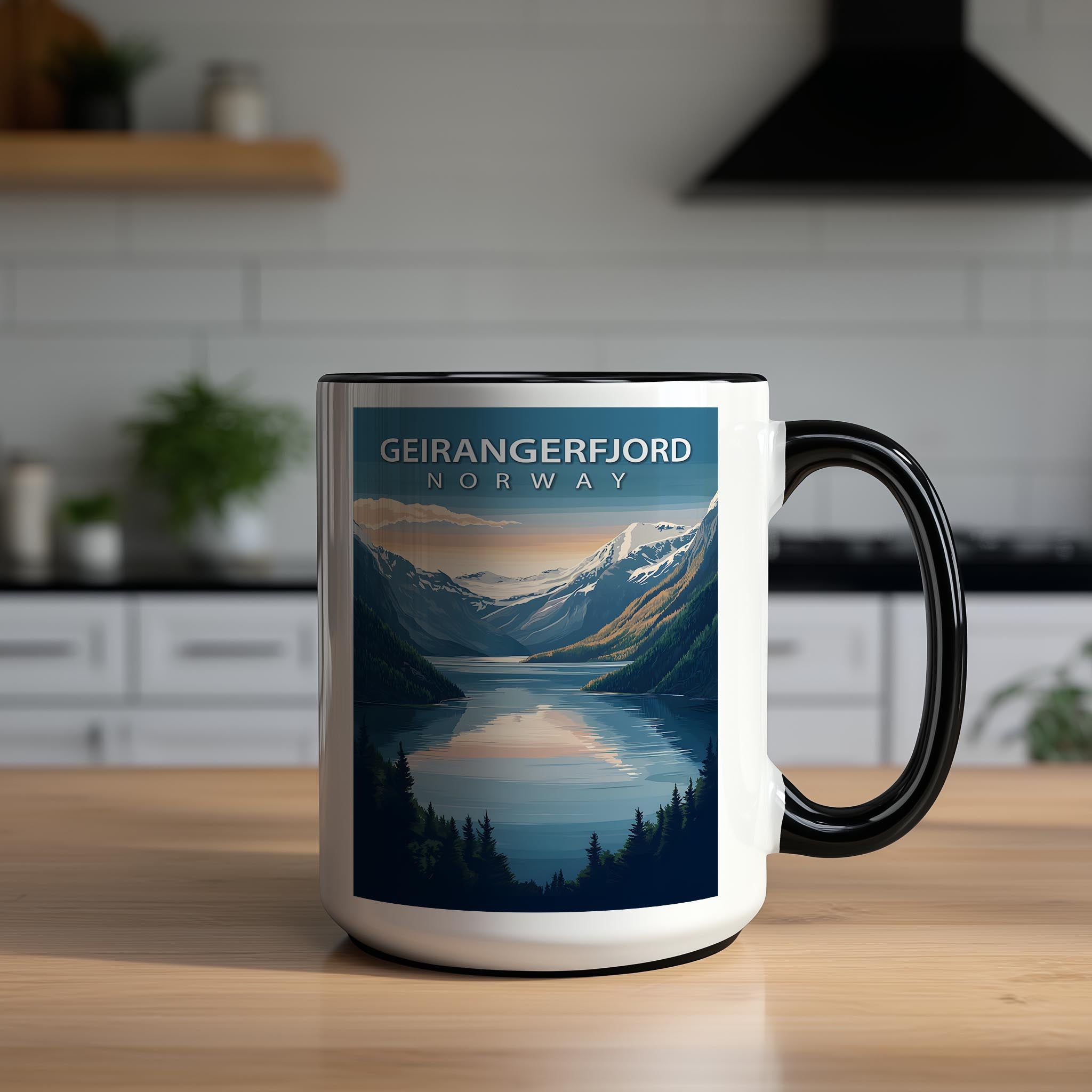 Geirangerfjord - Norway - Global Treasures Mug