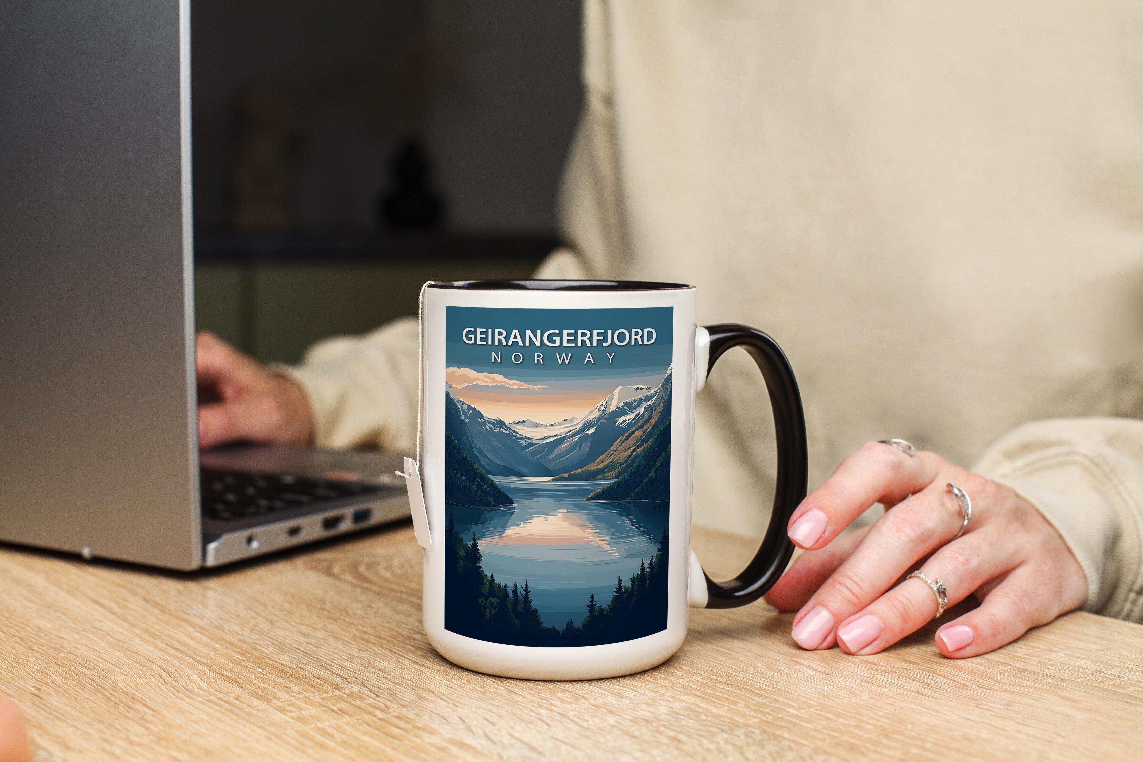 Geirangerfjord - Norway - Global Treasures Mug