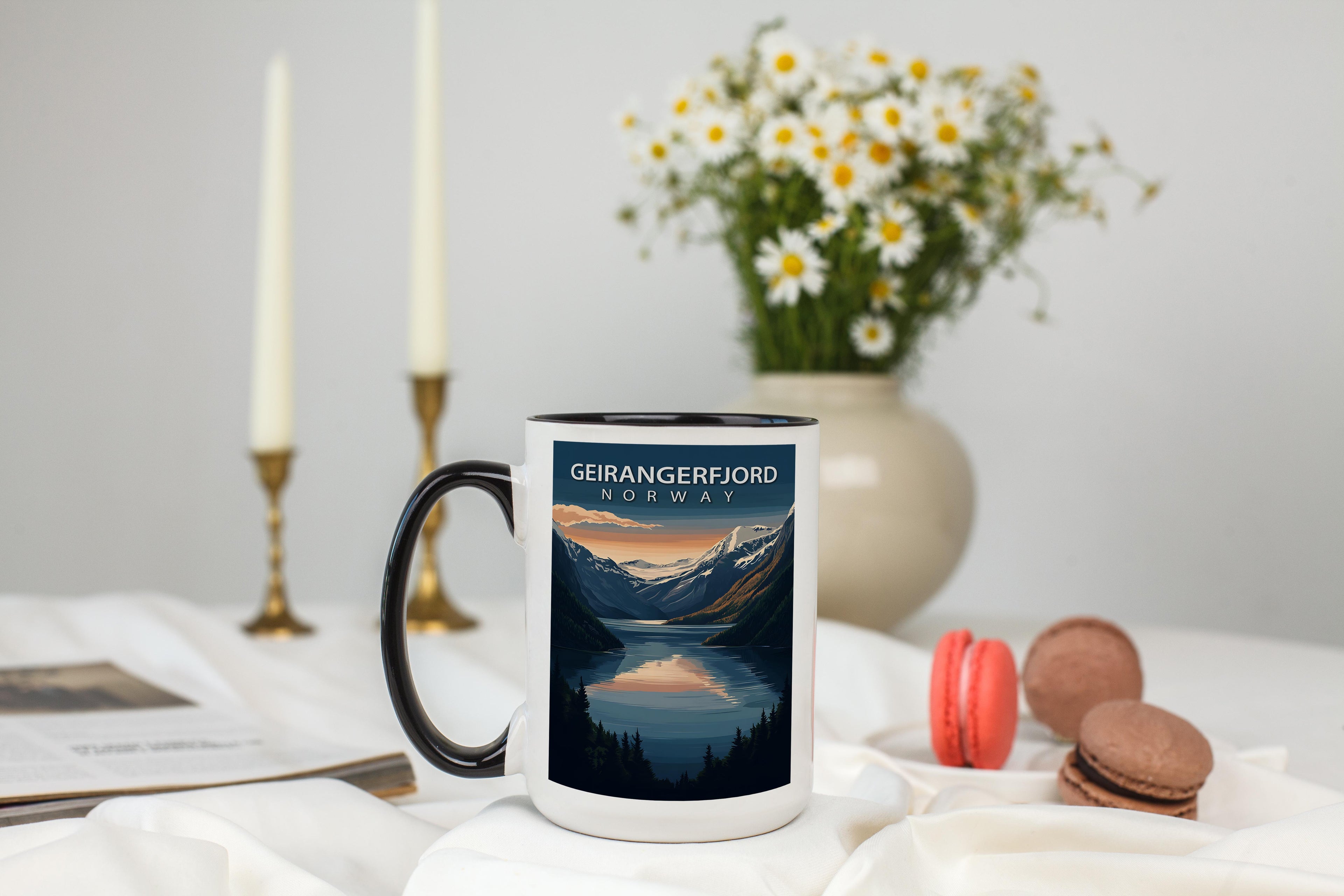 Geirangerfjord - Norway - Global Treasures Mug