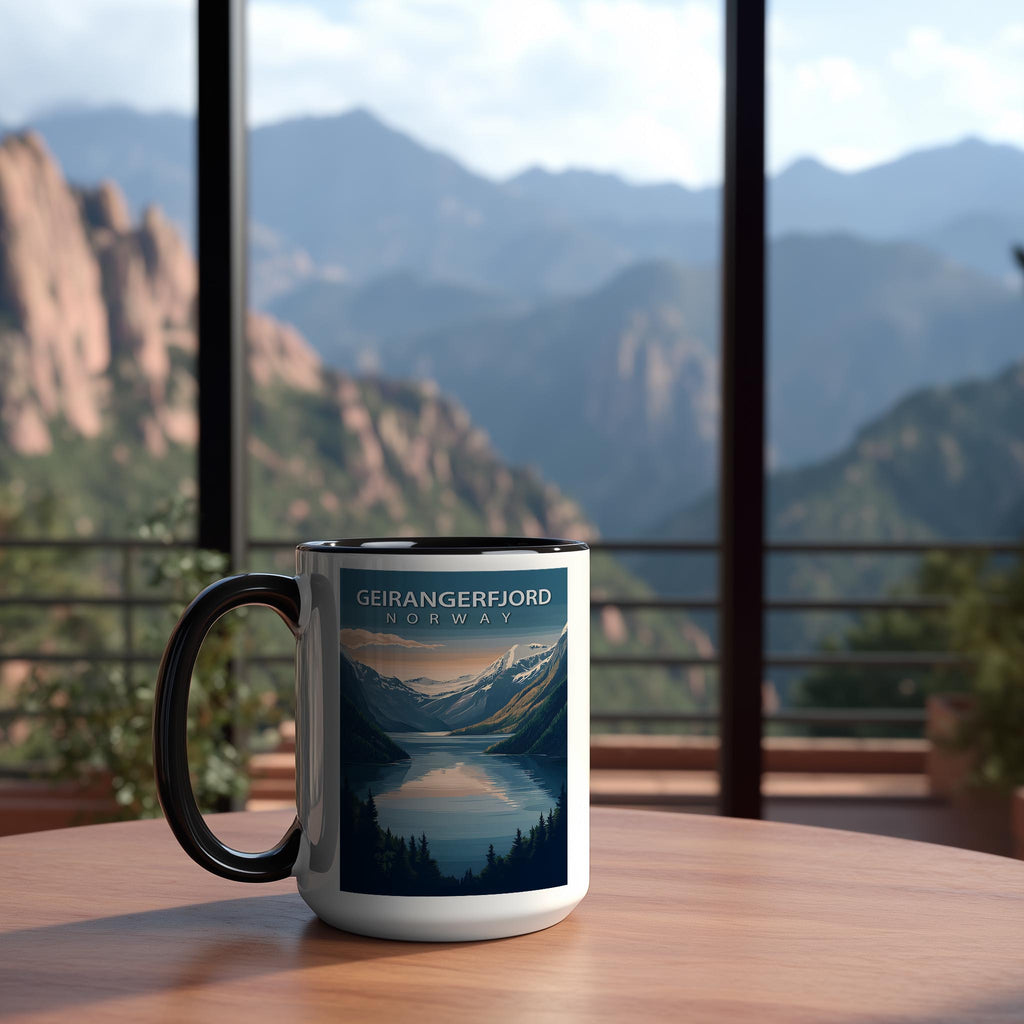 Geirangerfjord - Norway - Global Treasures Mug