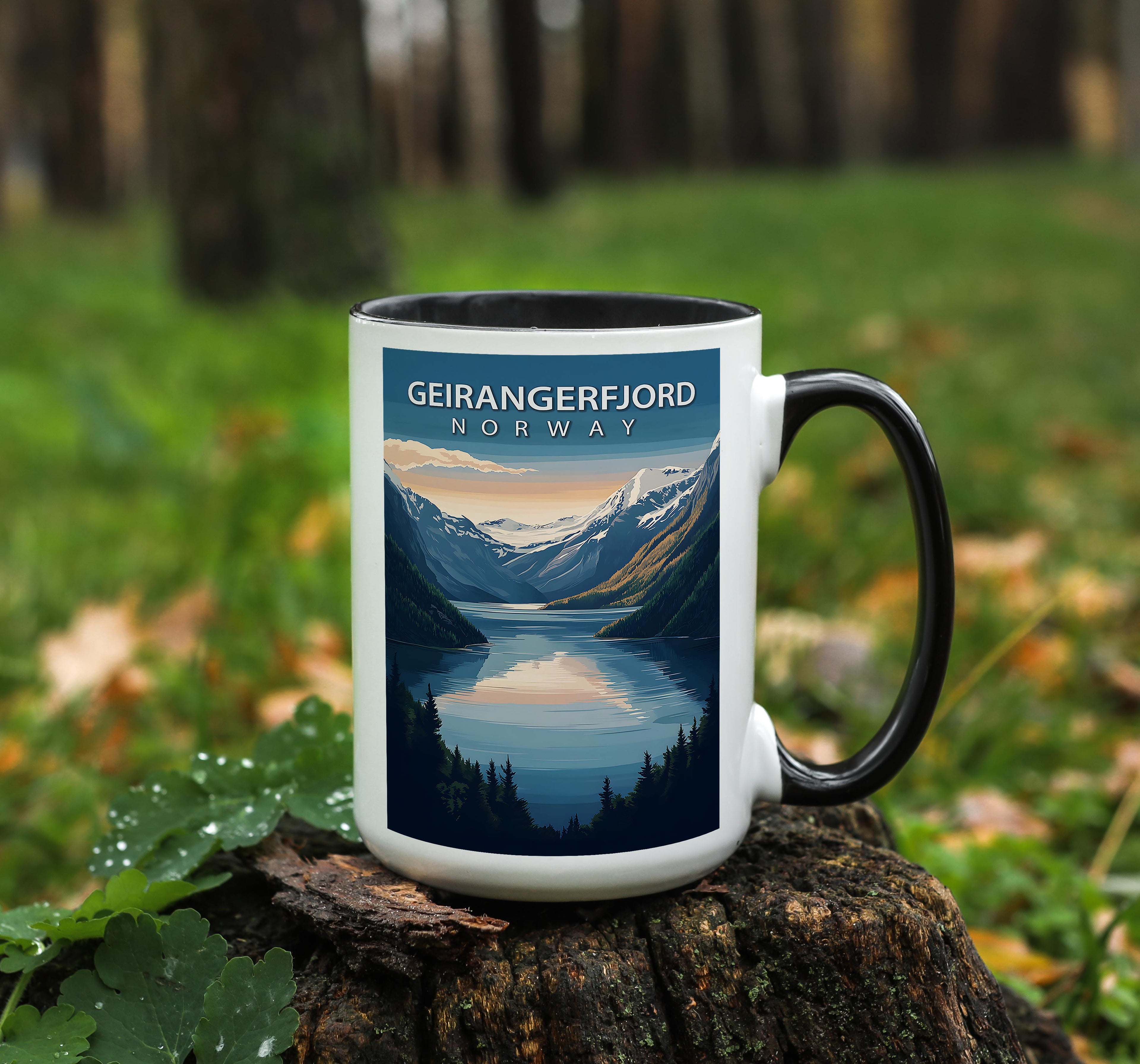 Geirangerfjord - Norway - Global Treasures Mug