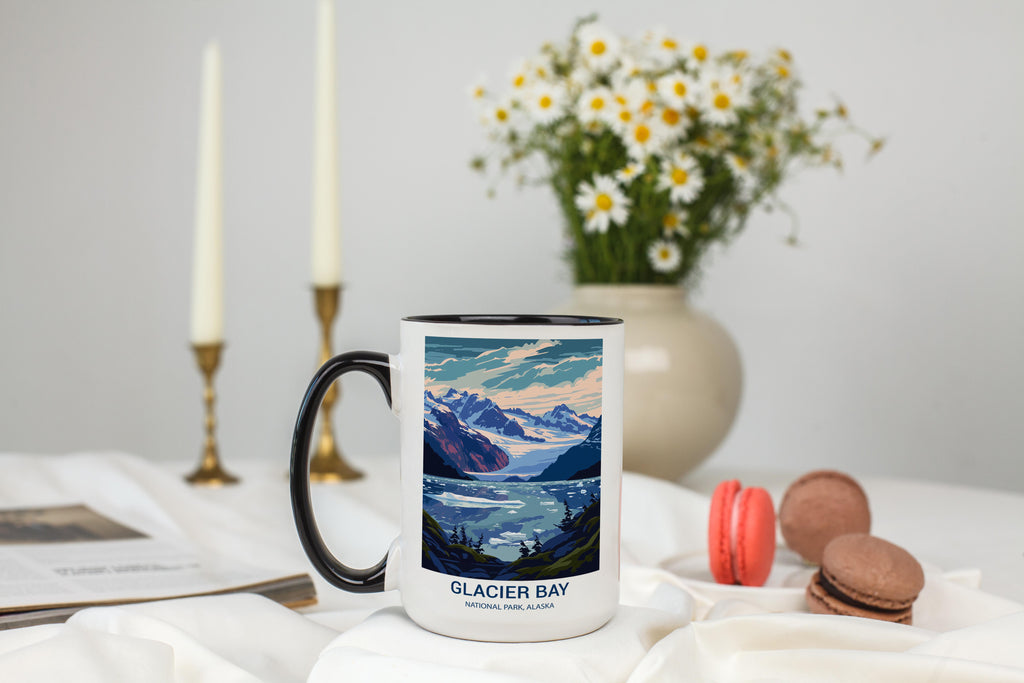 Glacier Bay - Alaska - US National Park Tourism Mug