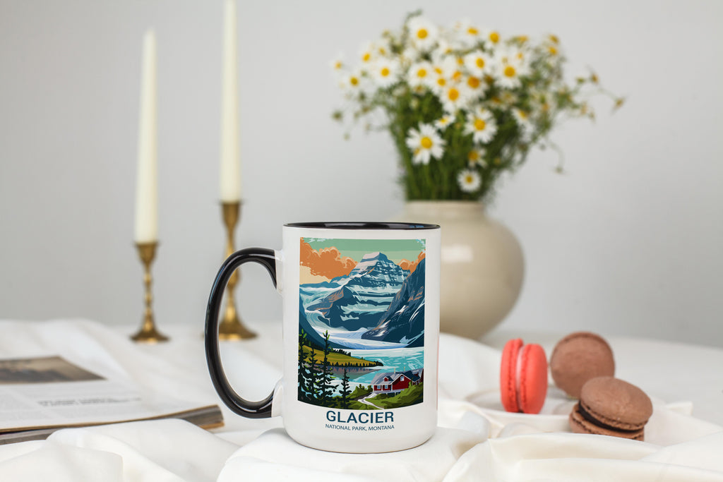 Glacier - Montana - US National Park Tourism Mug