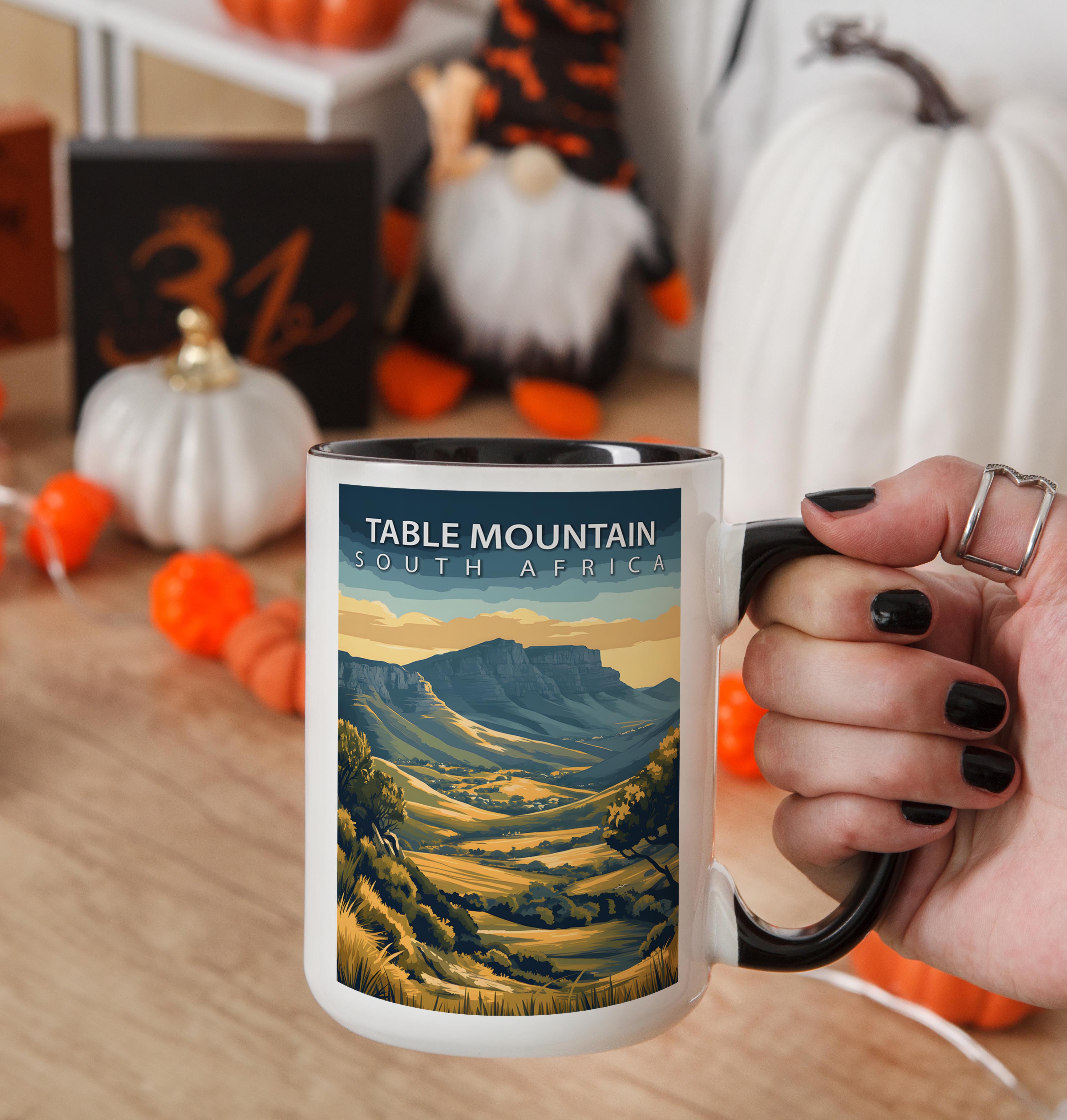 Table Mountain - South Africa - Global Treasures Mug