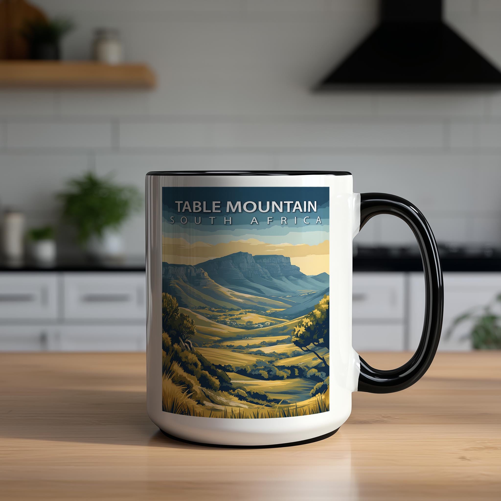 Table Mountain - South Africa - Global Treasures Mug