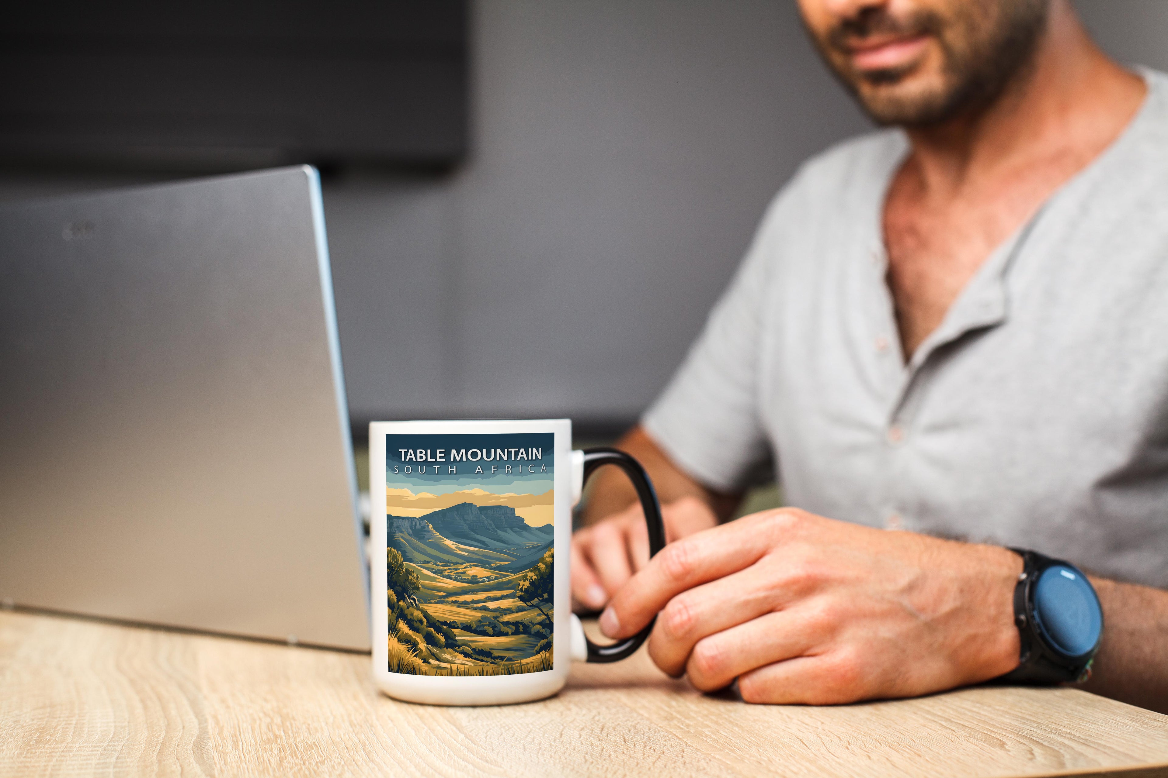 Table Mountain - South Africa - Global Treasures Mug