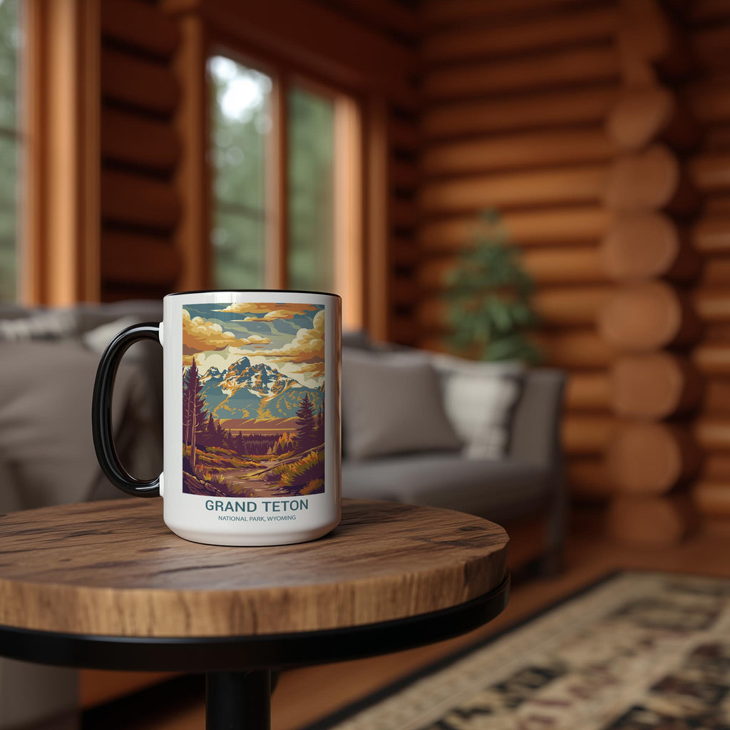Grand Teton - Wyoming - US National Park Tourism Mug