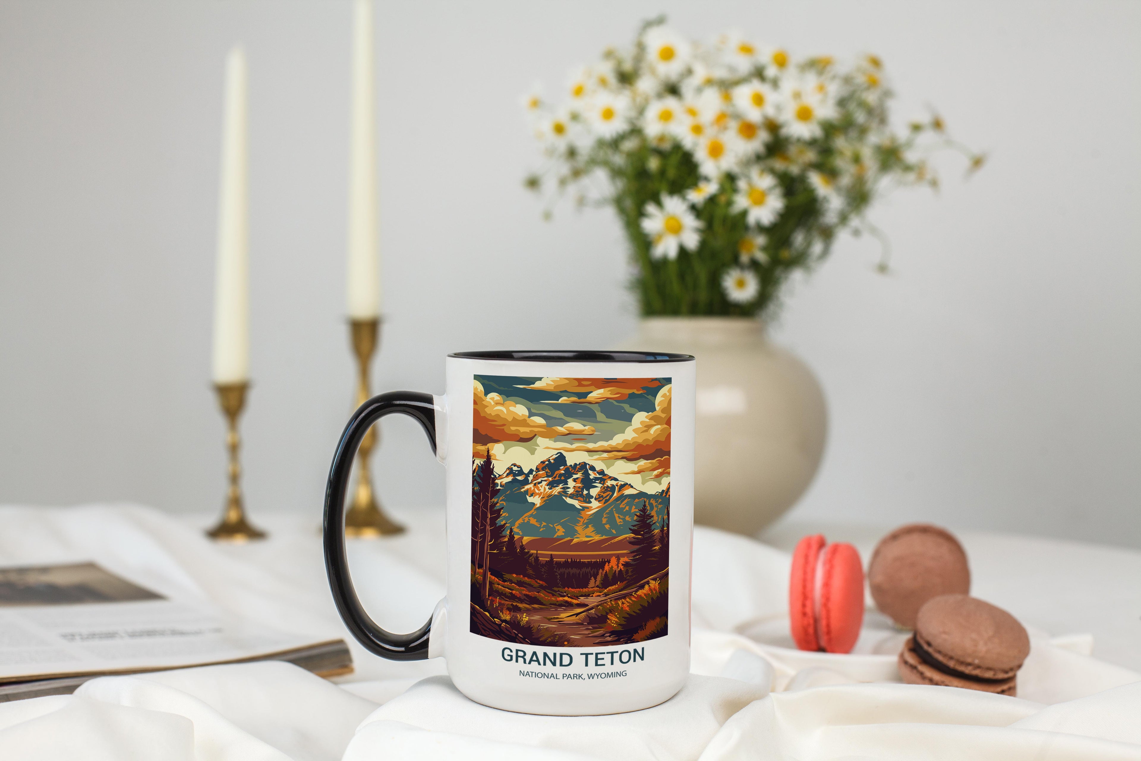 Grand Teton - Wyoming - US National Park Tourism Mug