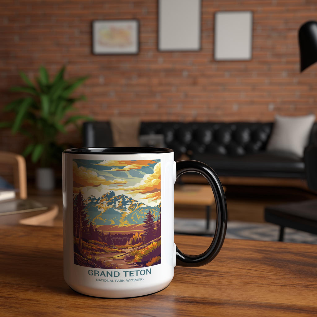 Grand Teton - Wyoming - US National Park Tourism Mug