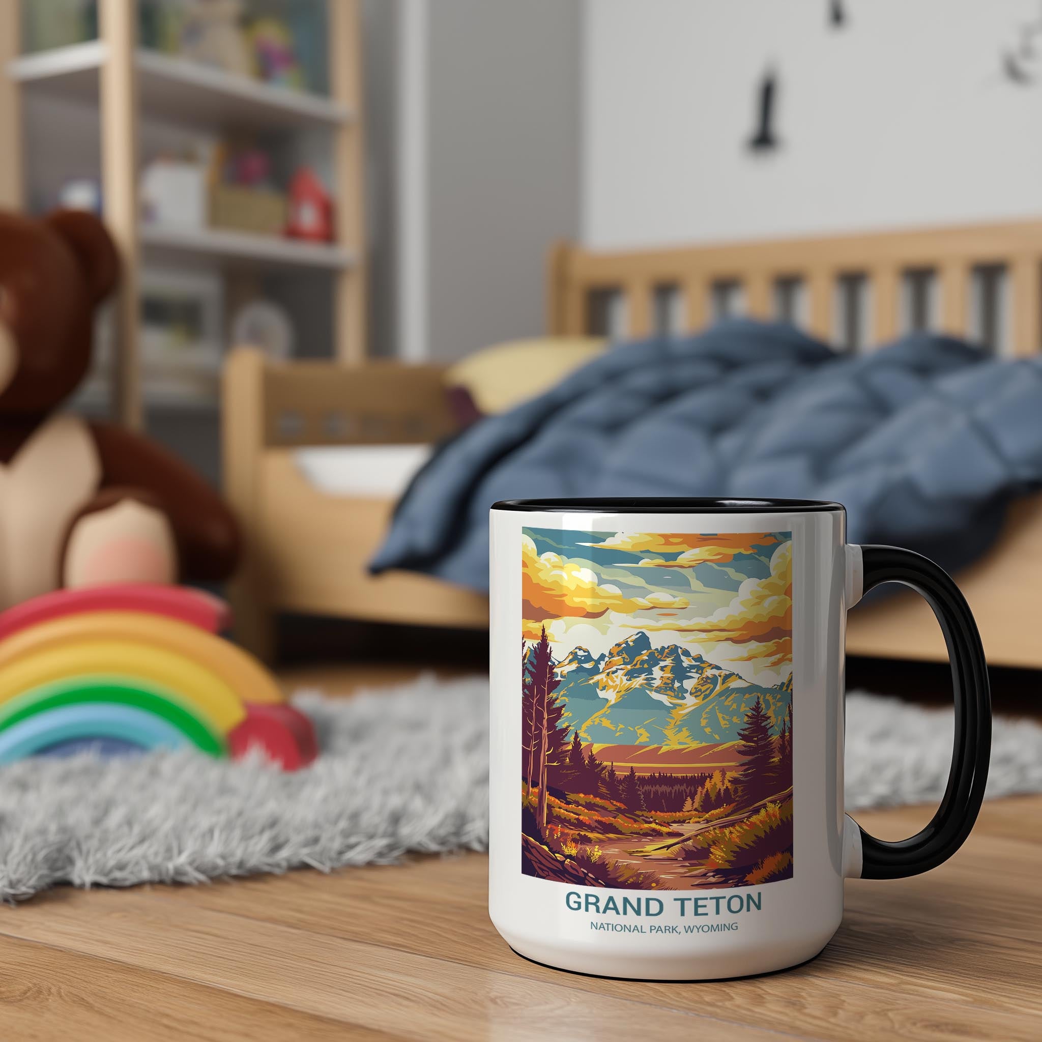 Grand Teton - Wyoming - US National Park Tourism Mug