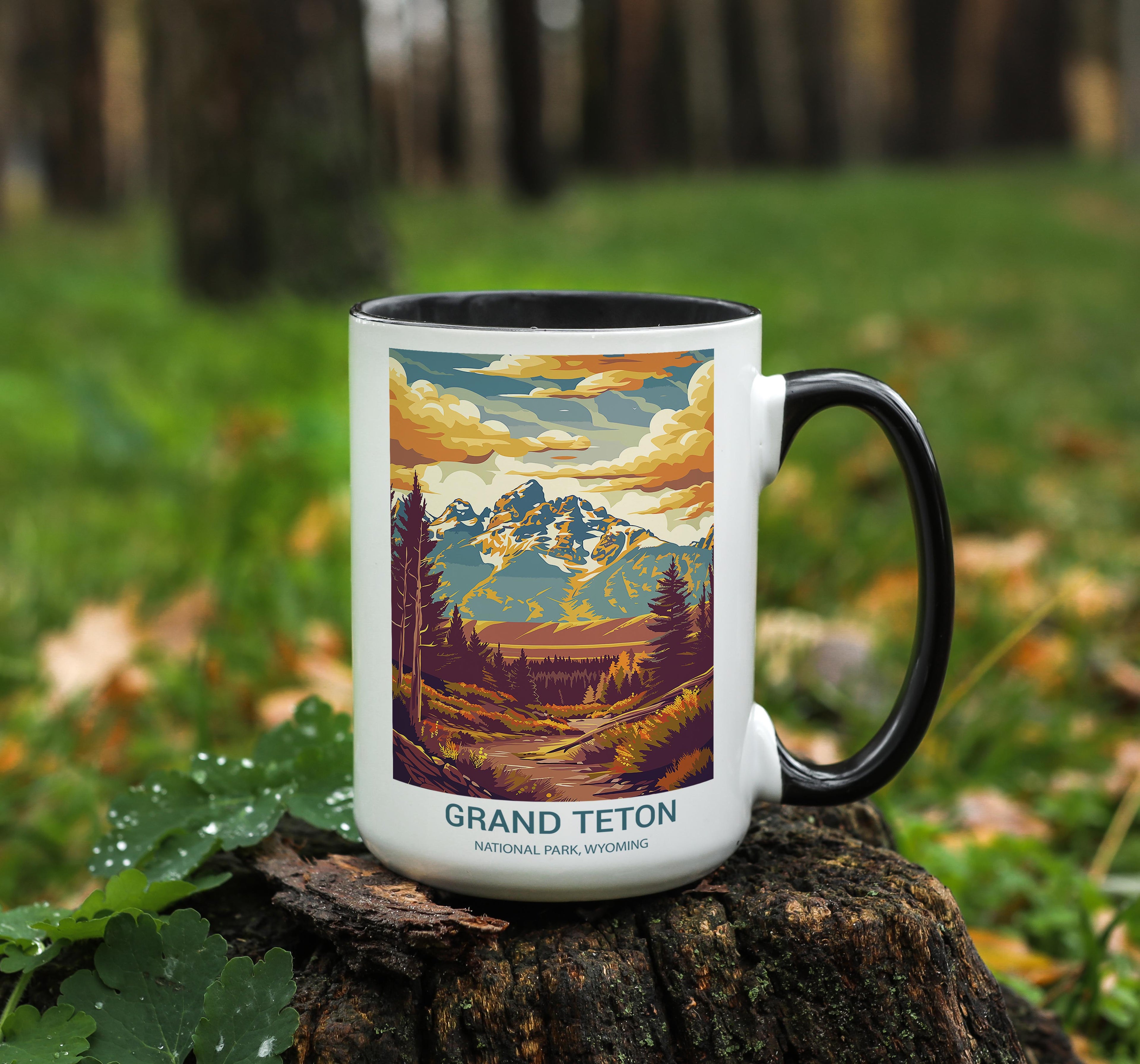 Grand Teton - Wyoming - US National Park Tourism Mug