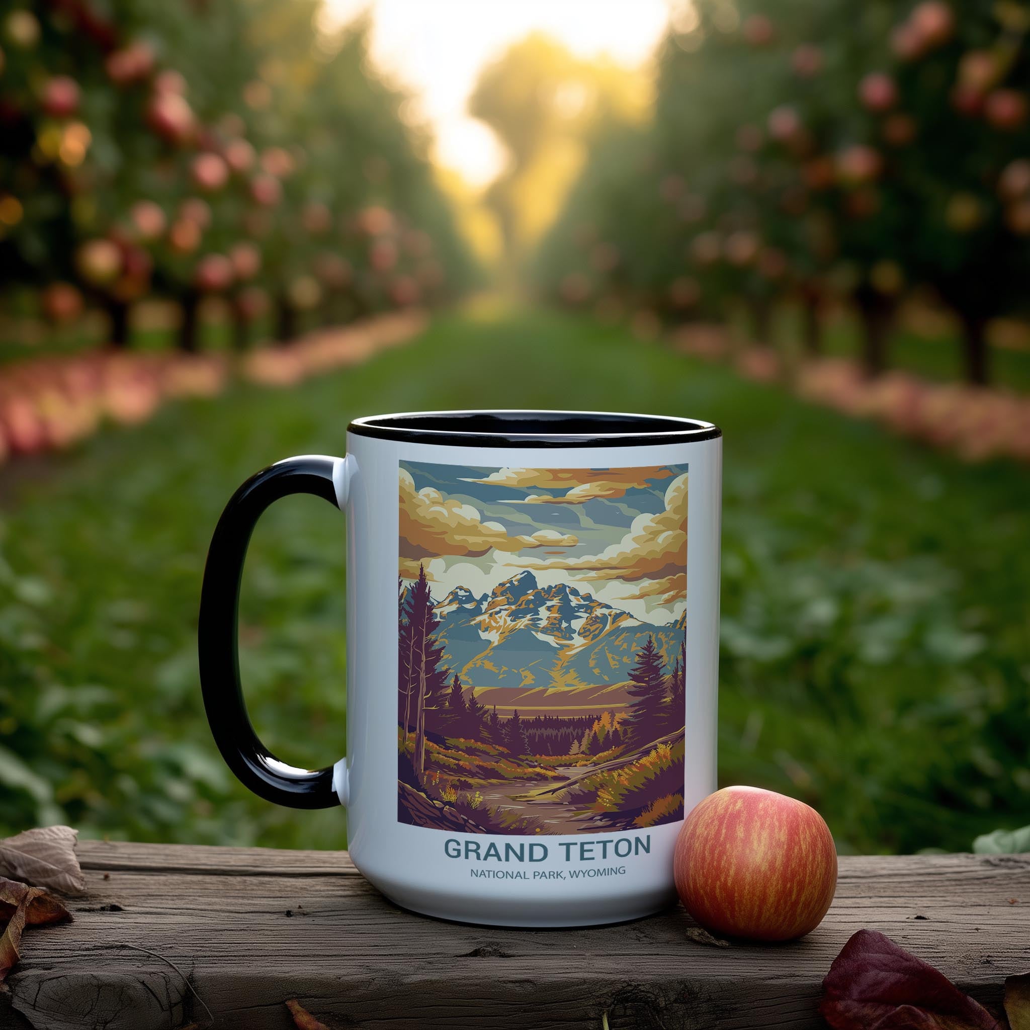 Grand Teton - Wyoming - US National Park Tourism Mug