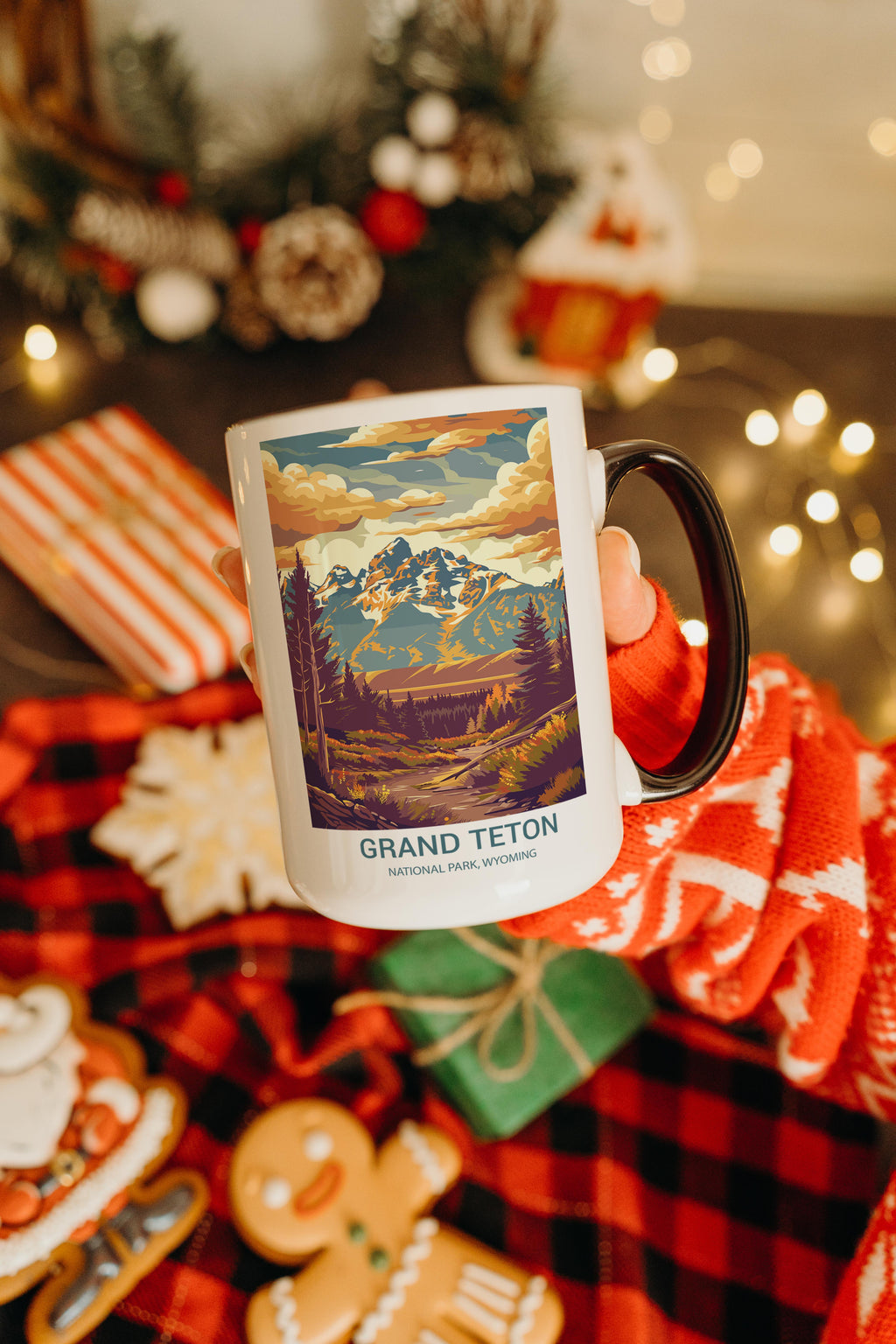 Grand Teton - Wyoming - US National Park Tourism Mug