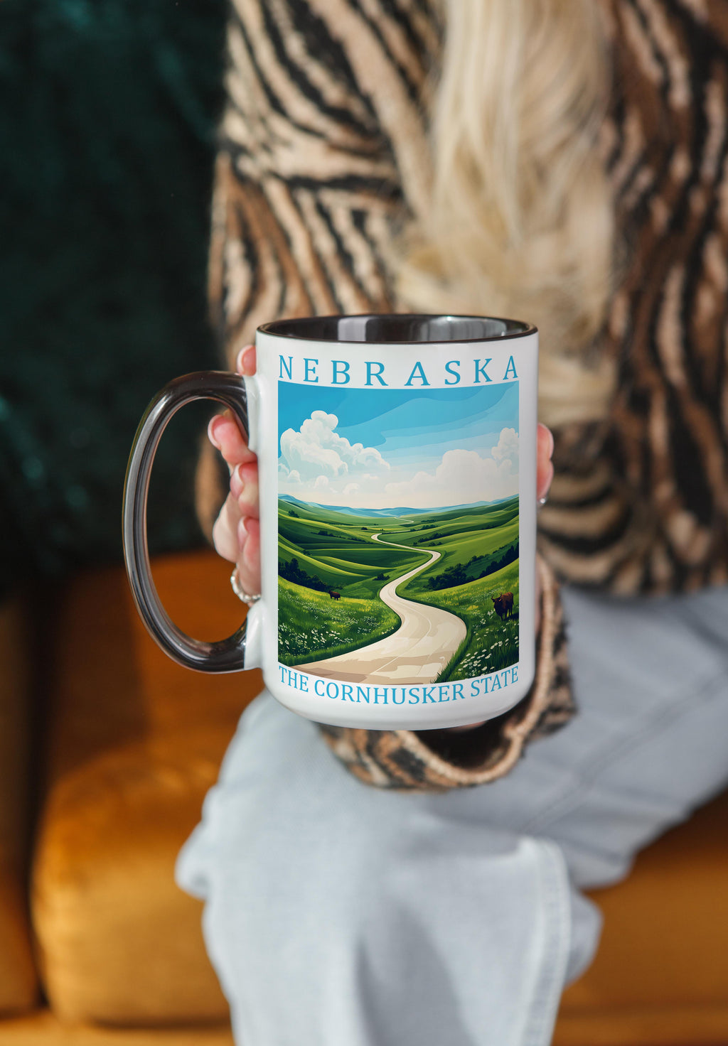 Nebraska - US State Pride Mug