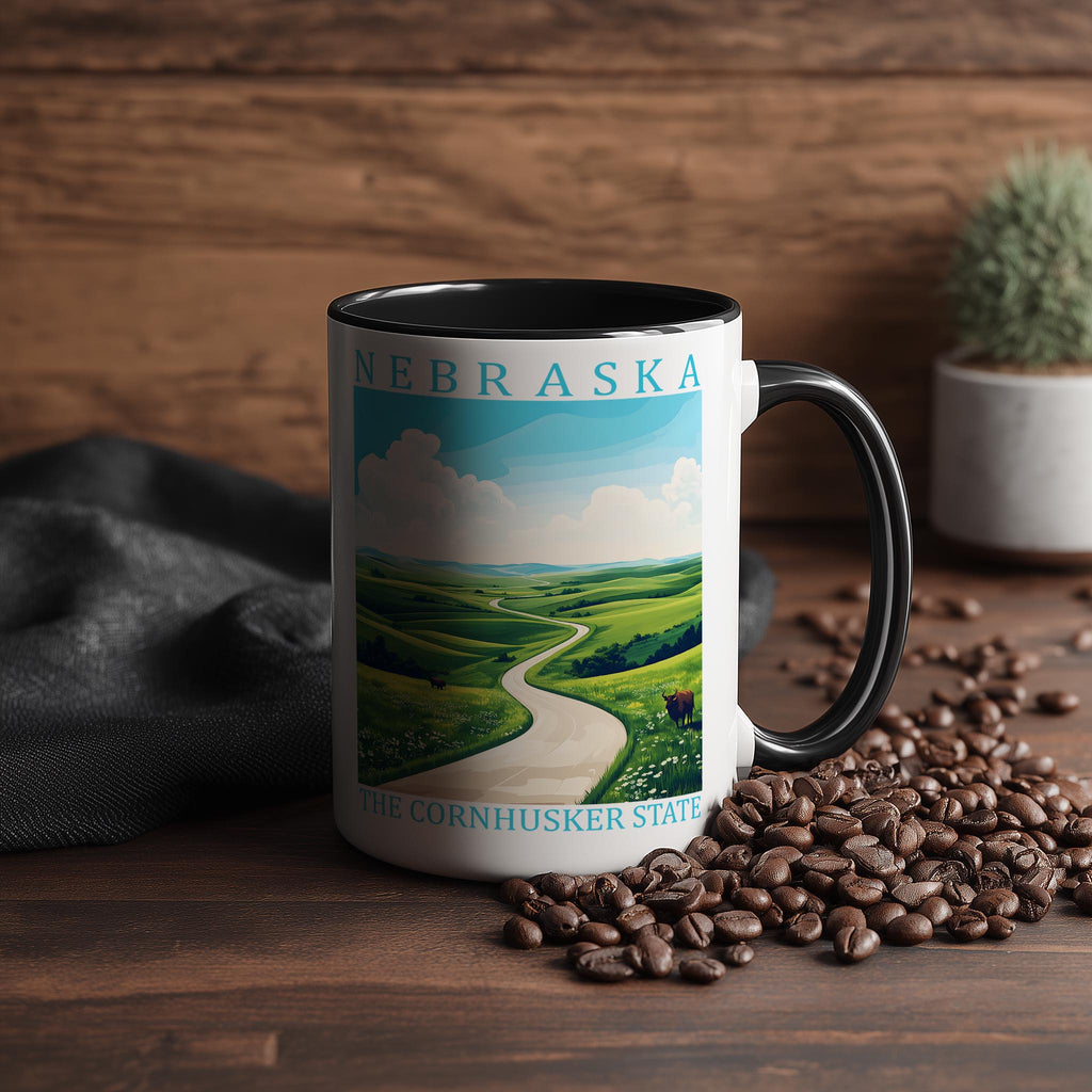 Nebraska - US State Pride Mug
