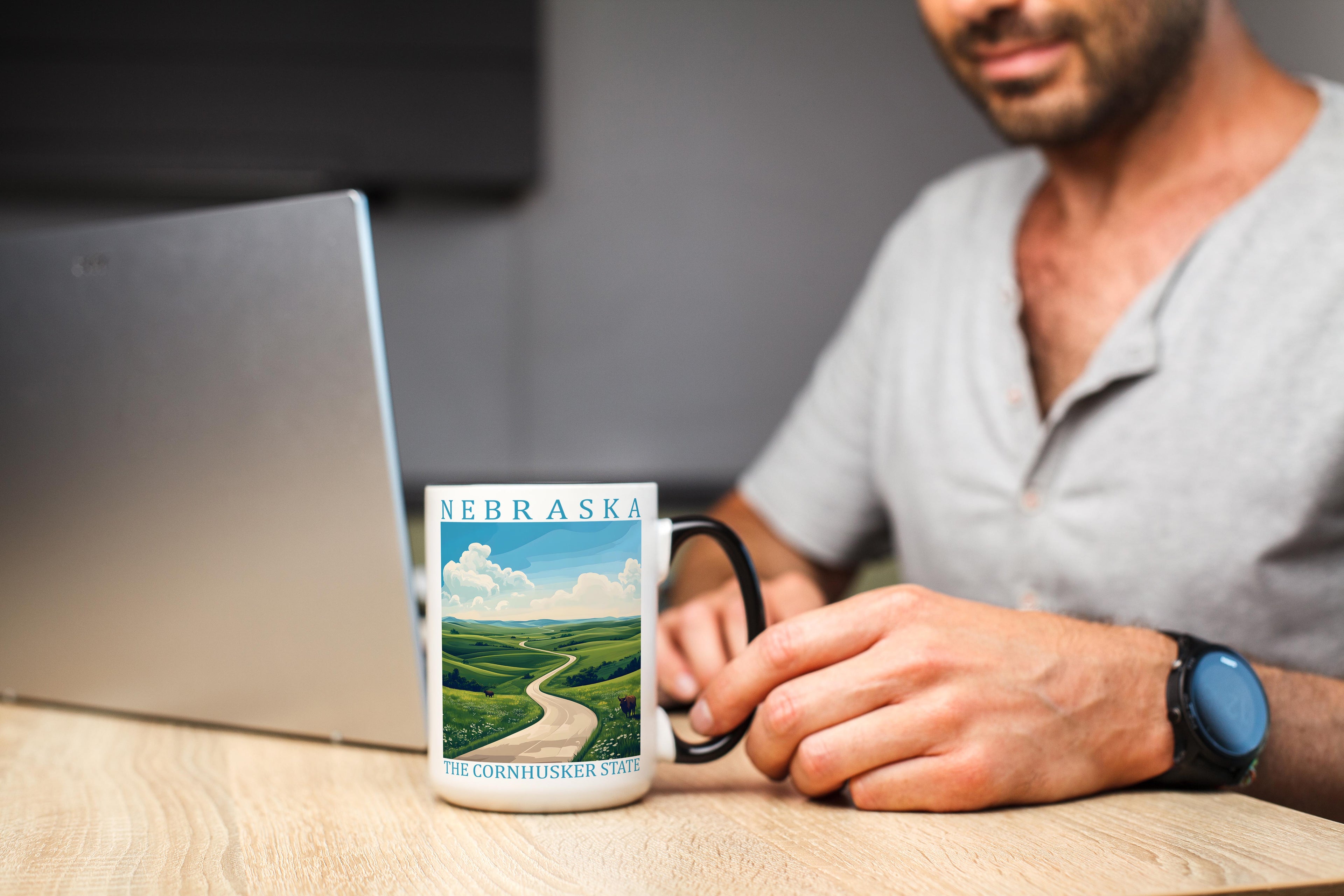 Nebraska - US State Pride Mug
