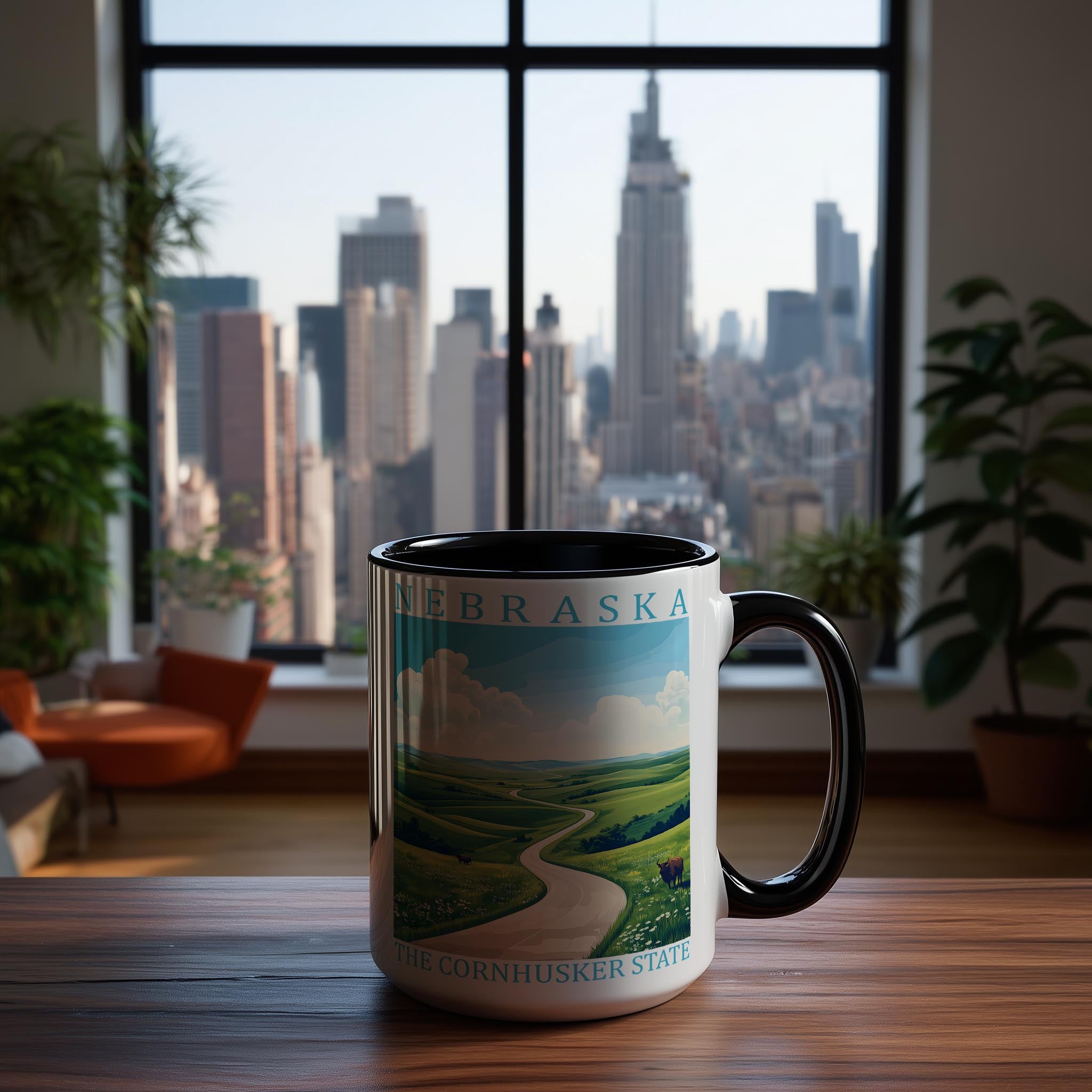 Nebraska - US State Pride Mug