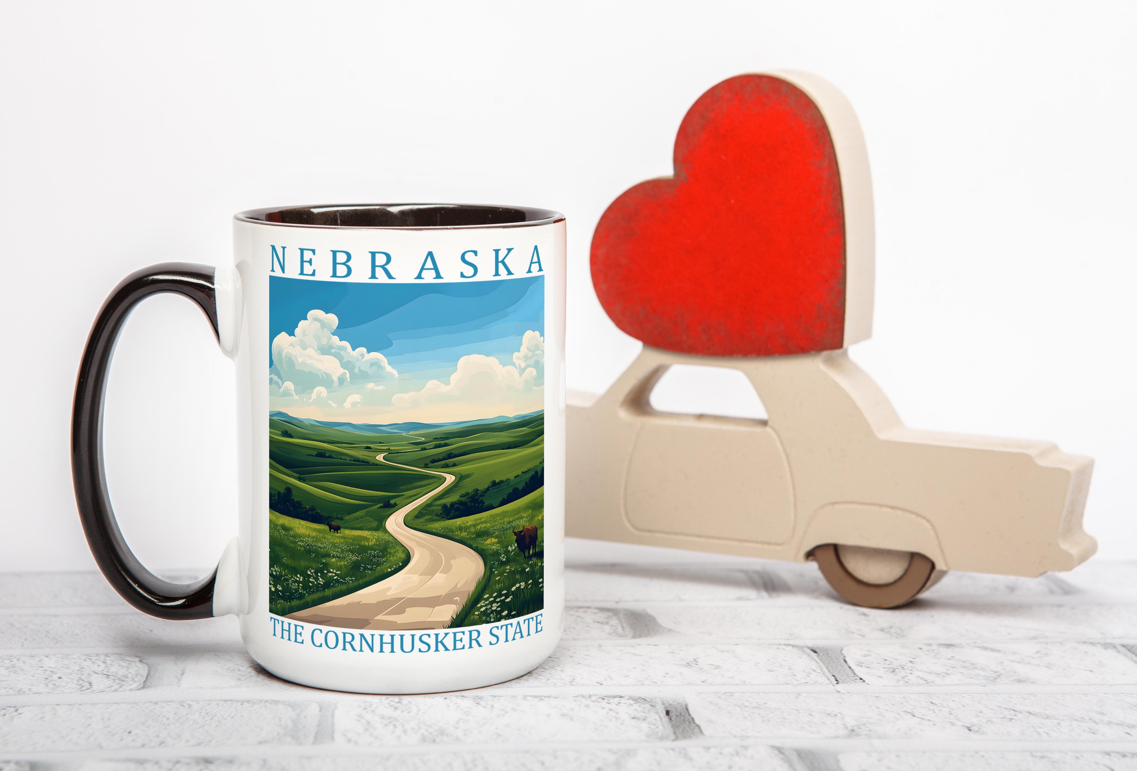 Nebraska - US State Pride Mug