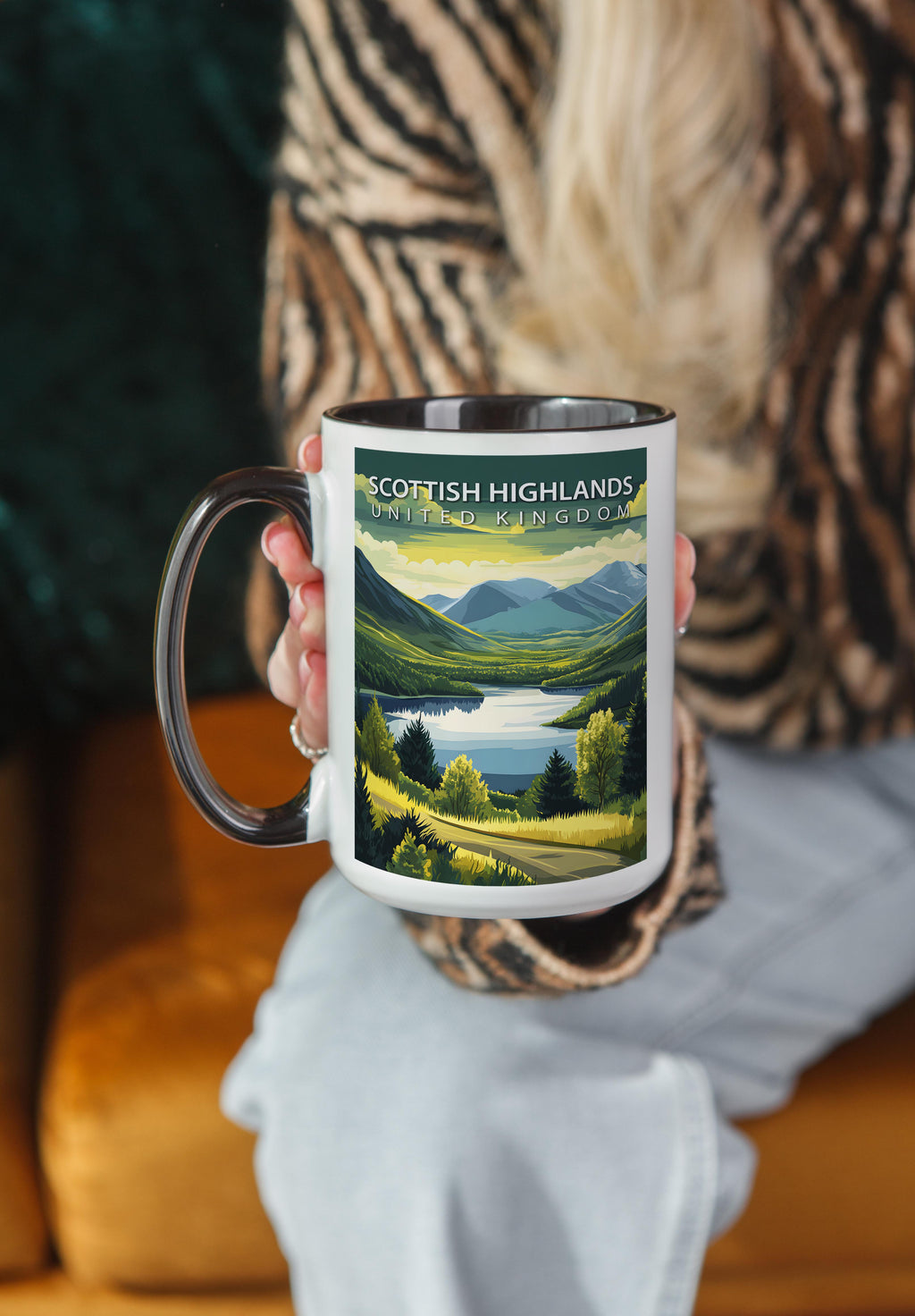 The Scottish Highlands - United Kingdom - Global Treasures Mug