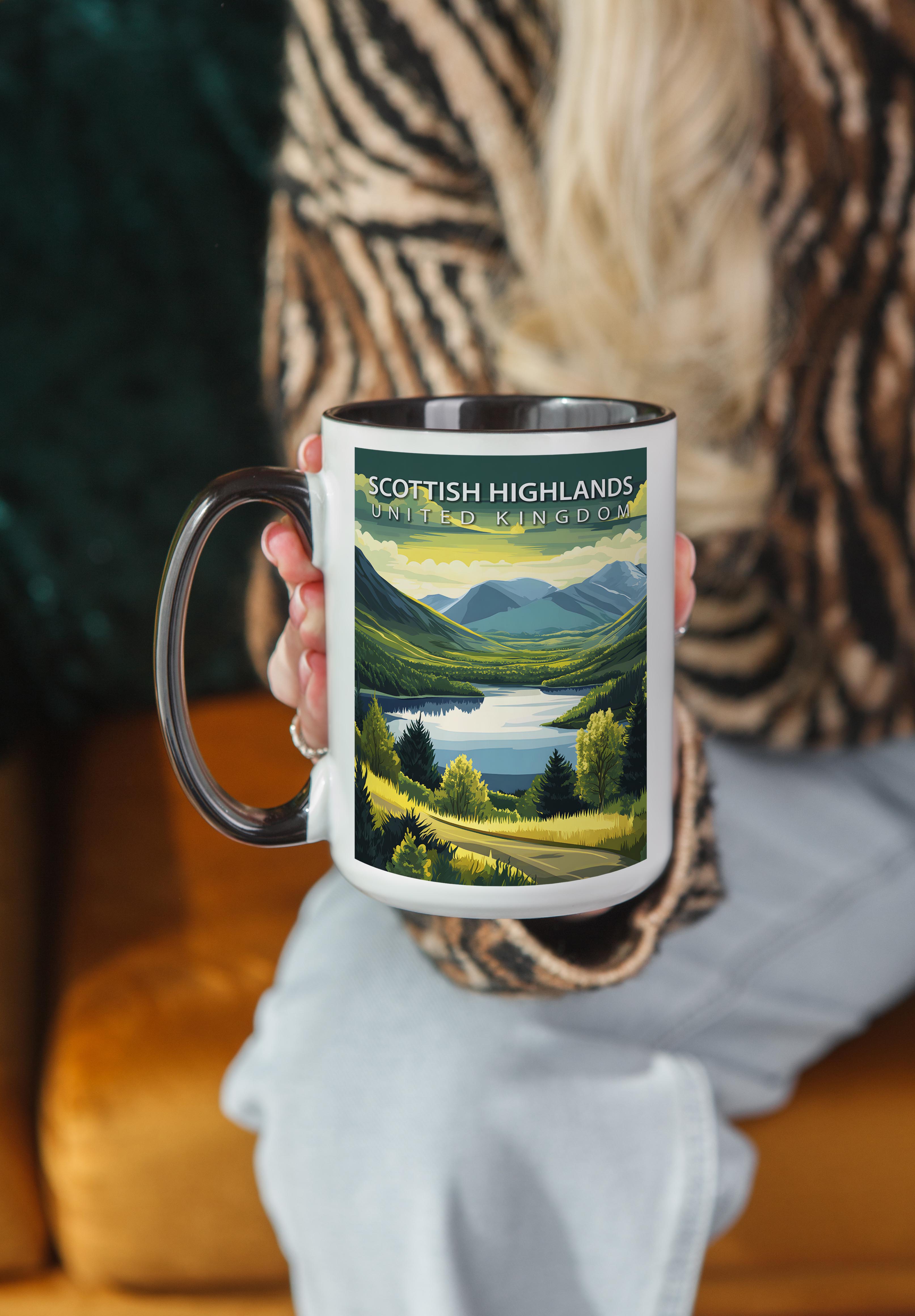 The Scottish Highlands - United Kingdom - Global Treasures Mug
