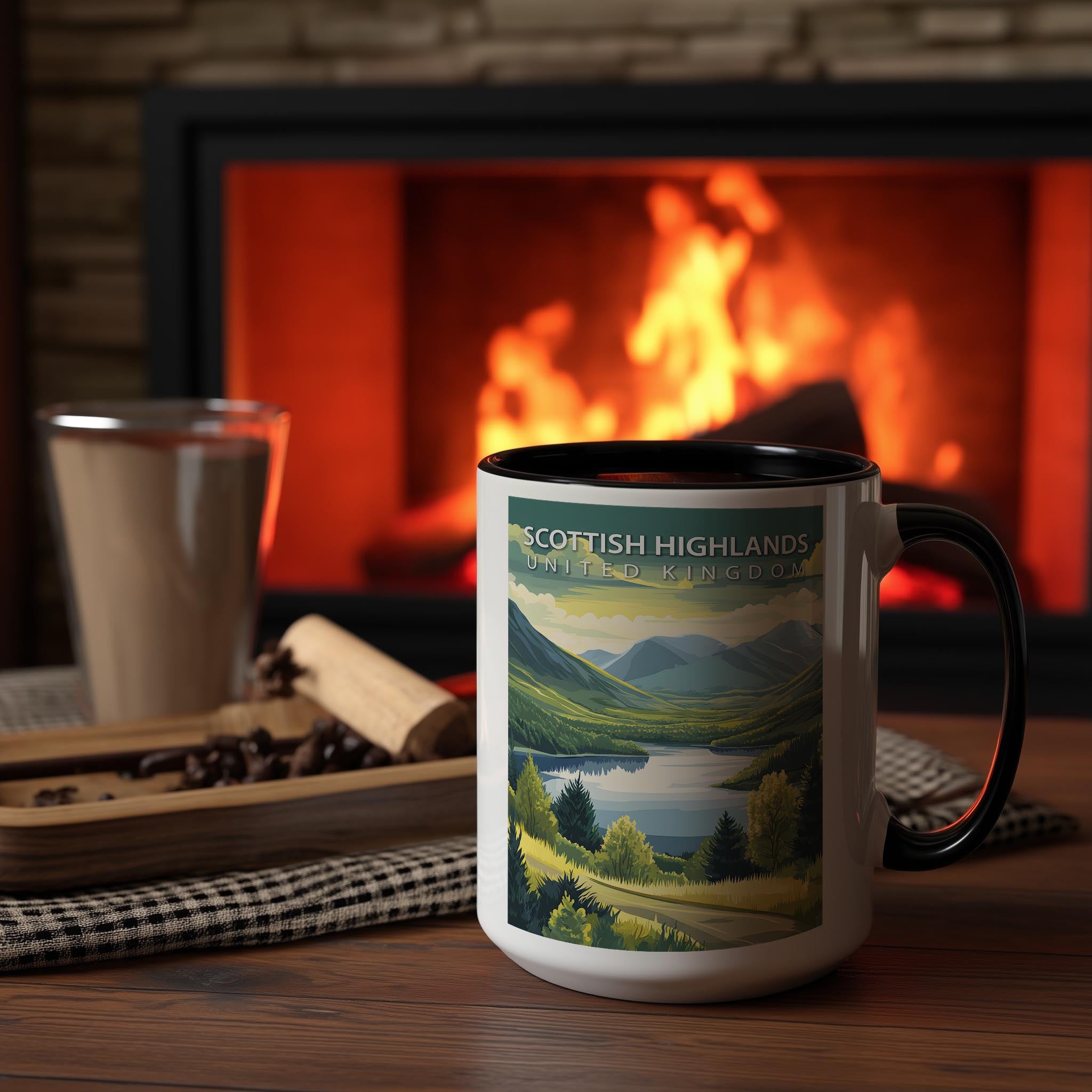 The Scottish Highlands - United Kingdom - Global Treasures Mug