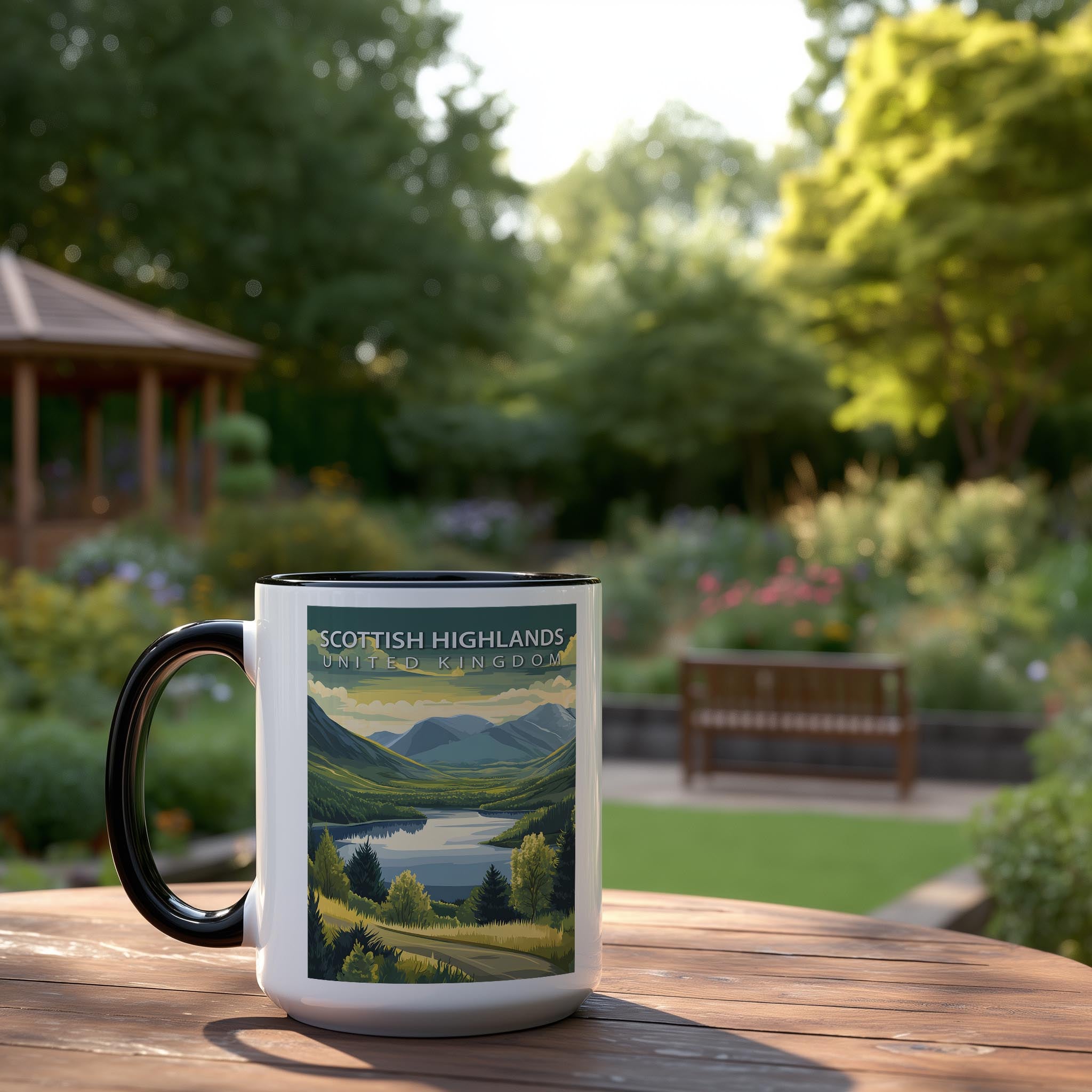 The Scottish Highlands - United Kingdom - Global Treasures Mug