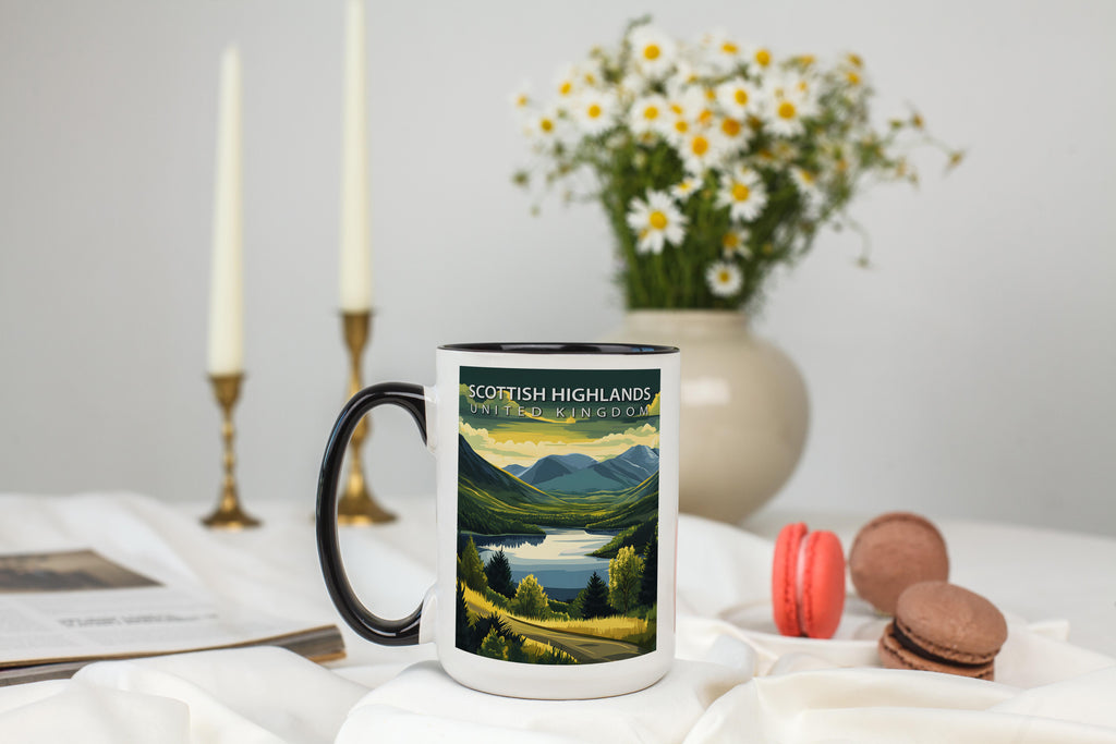 The Scottish Highlands - United Kingdom - Global Treasures Mug