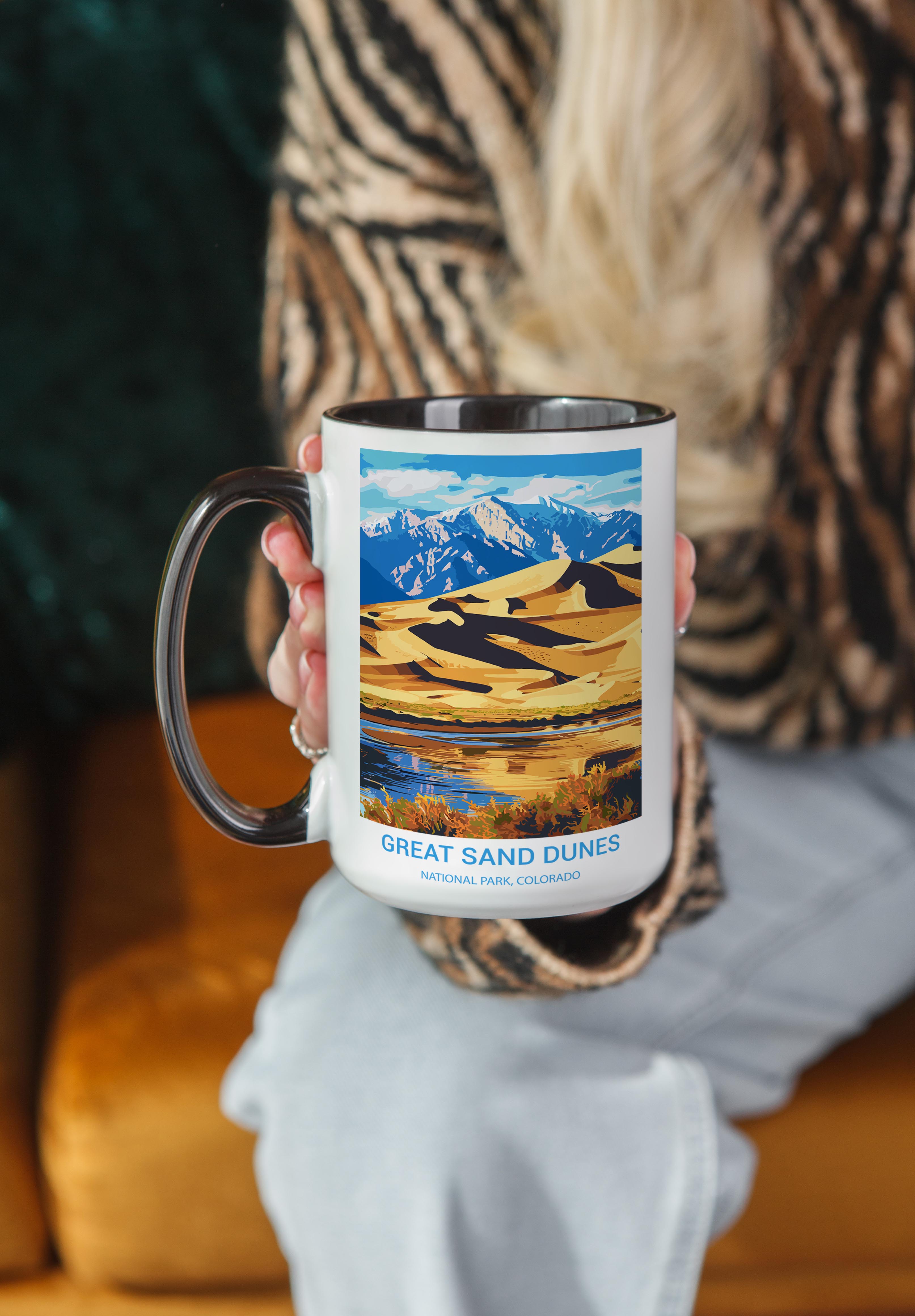Great Sand Dunes - Colorado - US National Park Tourism Mug