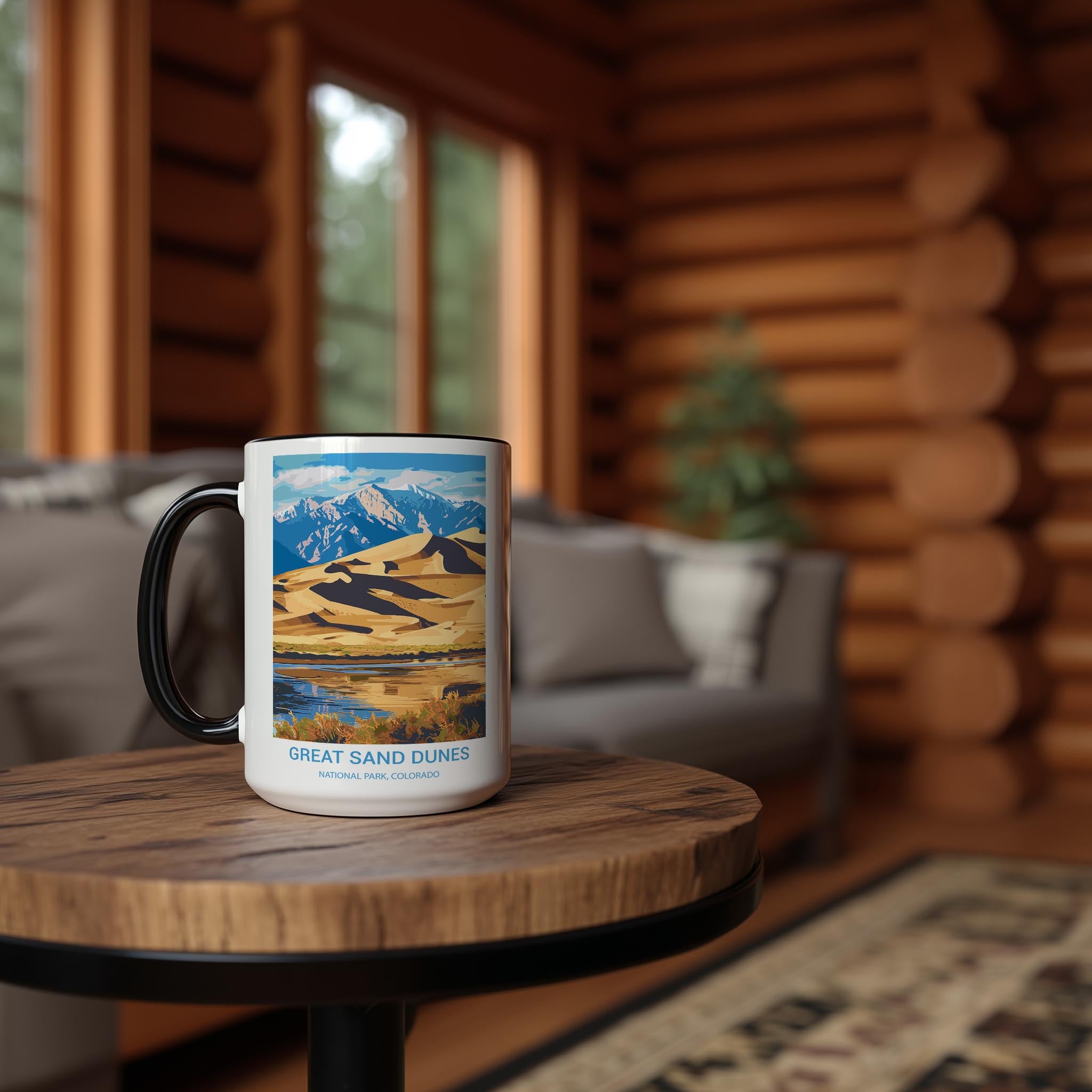 Great Sand Dunes - Colorado - US National Park Tourism Mug