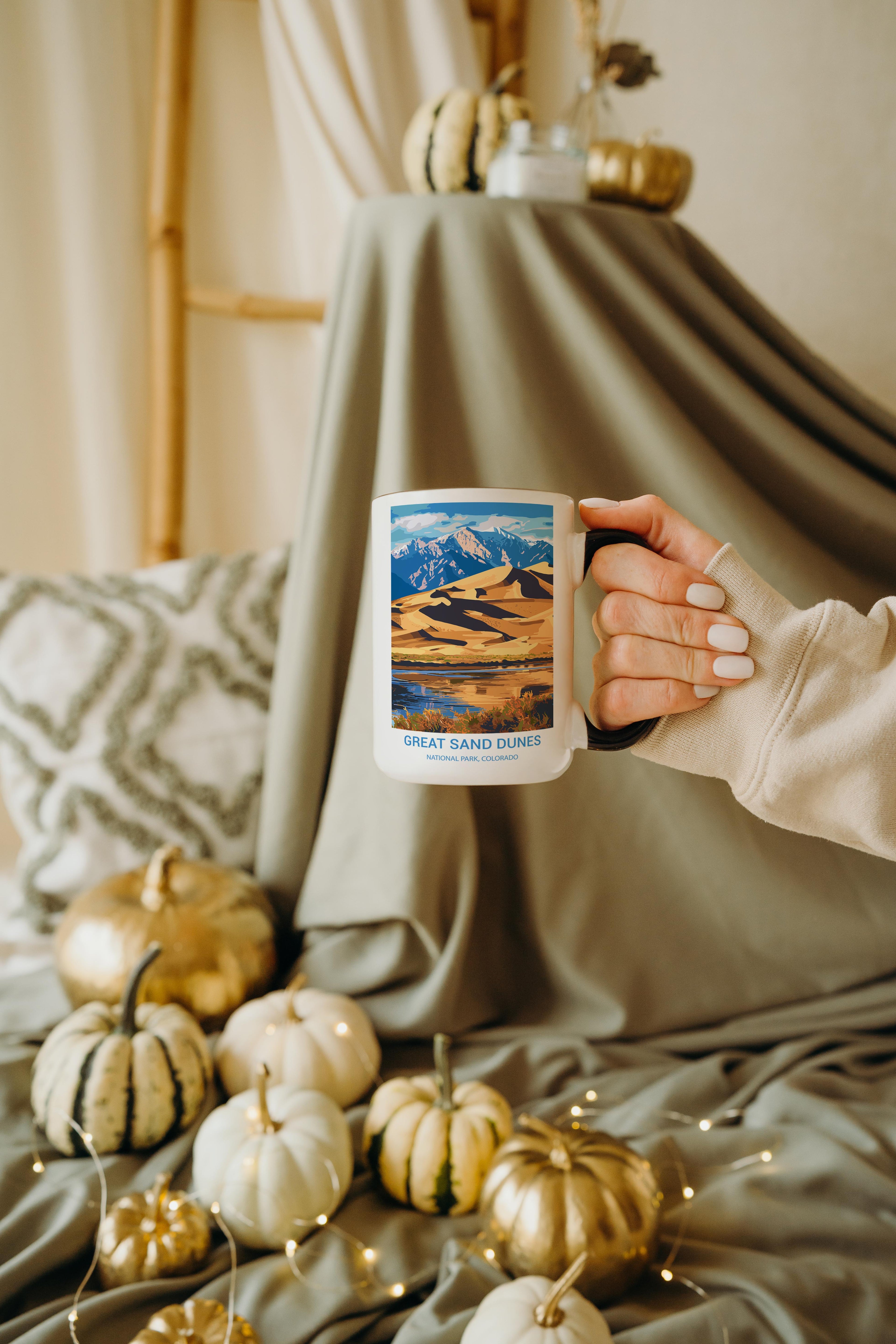 Great Sand Dunes - Colorado - US National Park Tourism Mug