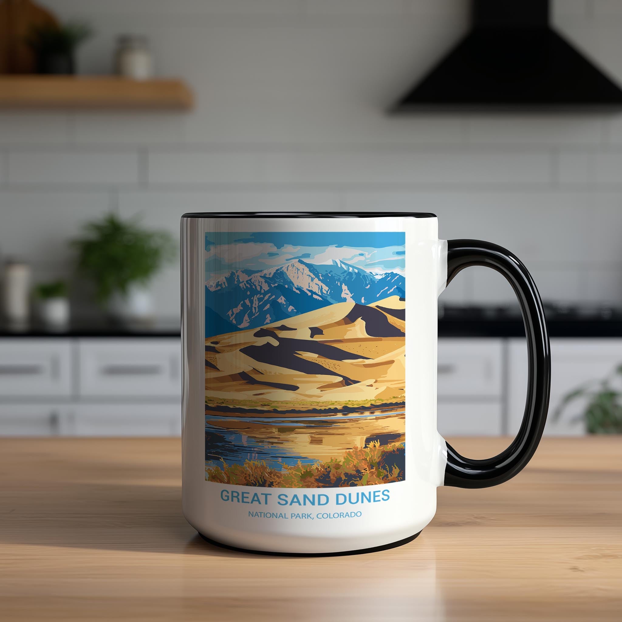 Great Sand Dunes - Colorado - US National Park Tourism Mug