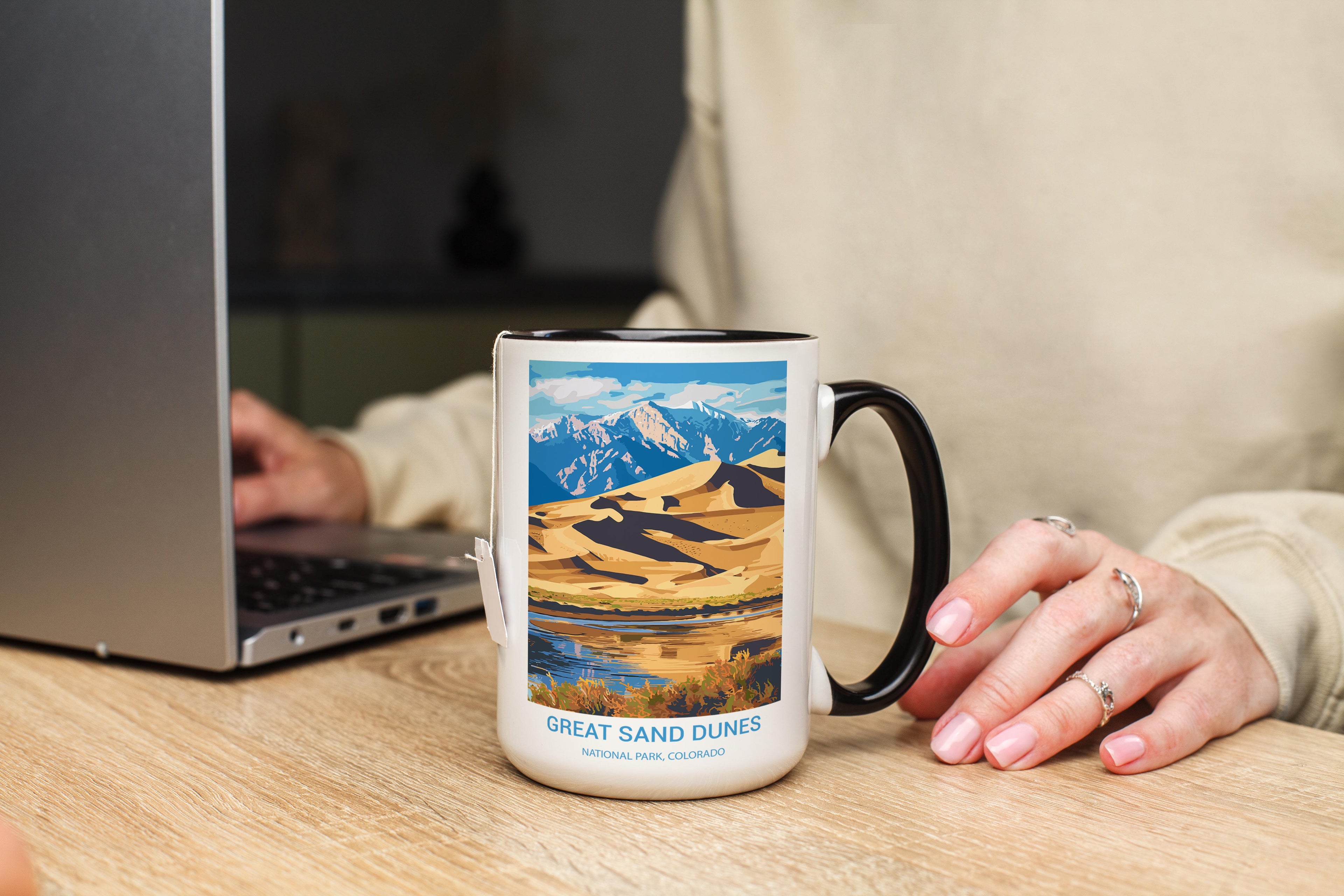 Great Sand Dunes - Colorado - US National Park Tourism Mug