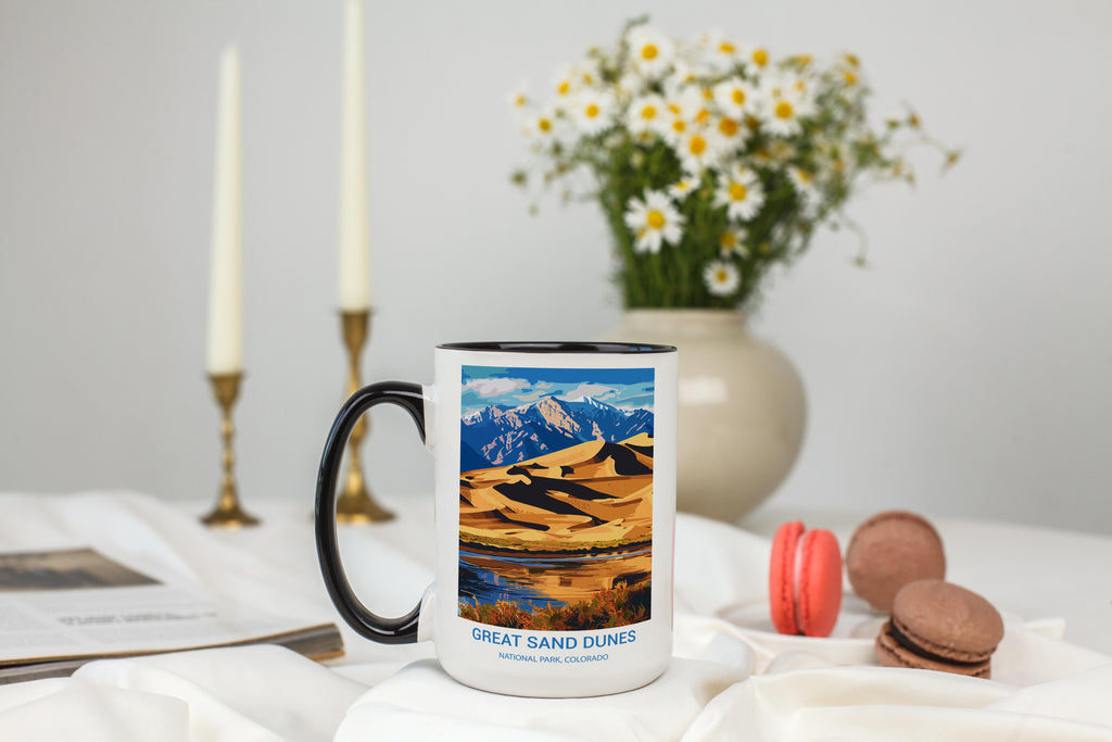 Great Sand Dunes - Colorado - US National Park Tourism Mug