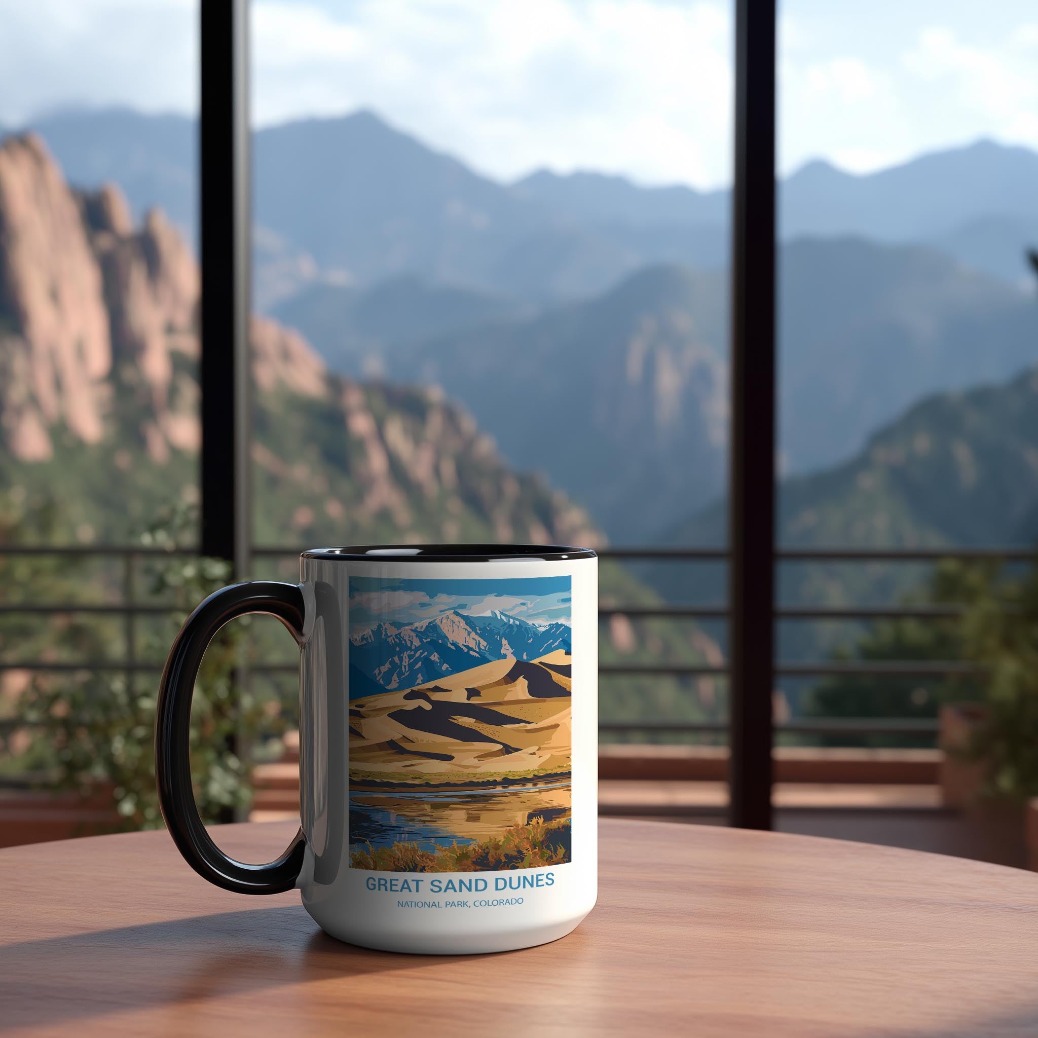 Great Sand Dunes - Colorado - US National Park Tourism Mug