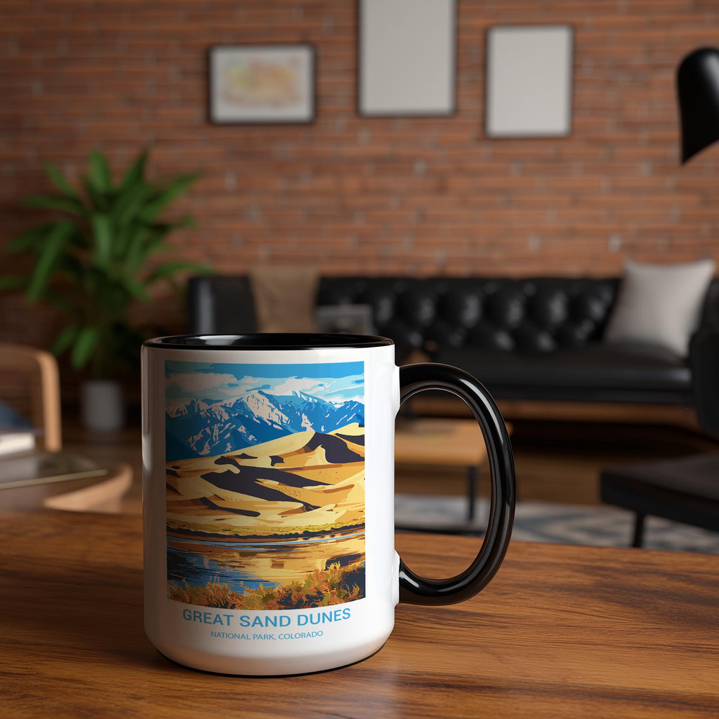 Great Sand Dunes - Colorado - US National Park Tourism Mug