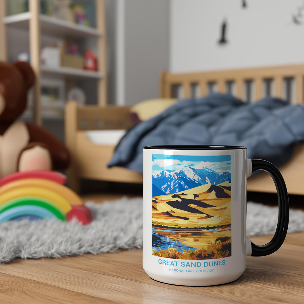 Great Sand Dunes - Colorado - US National Park Tourism Mug