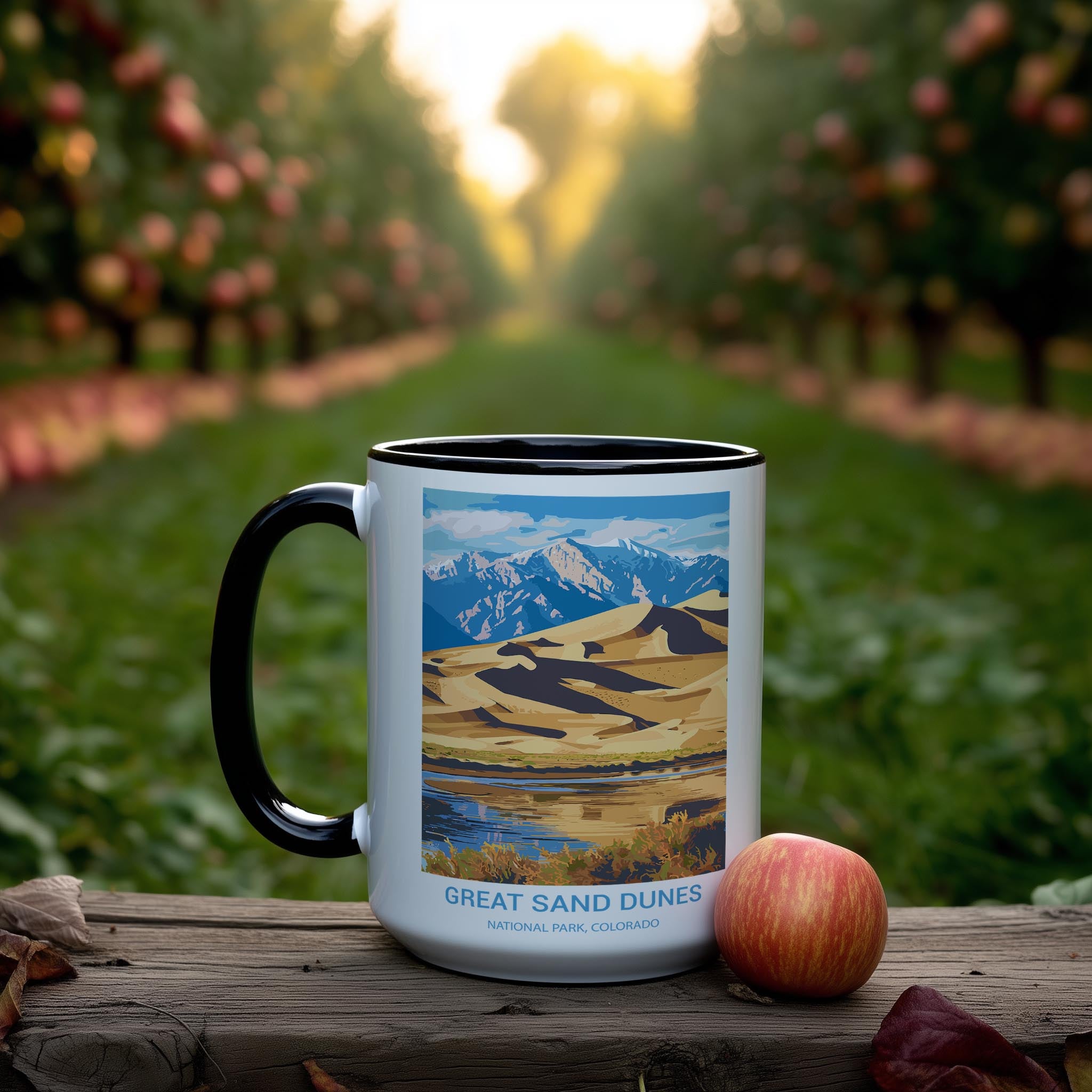 Great Sand Dunes - Colorado - US National Park Tourism Mug