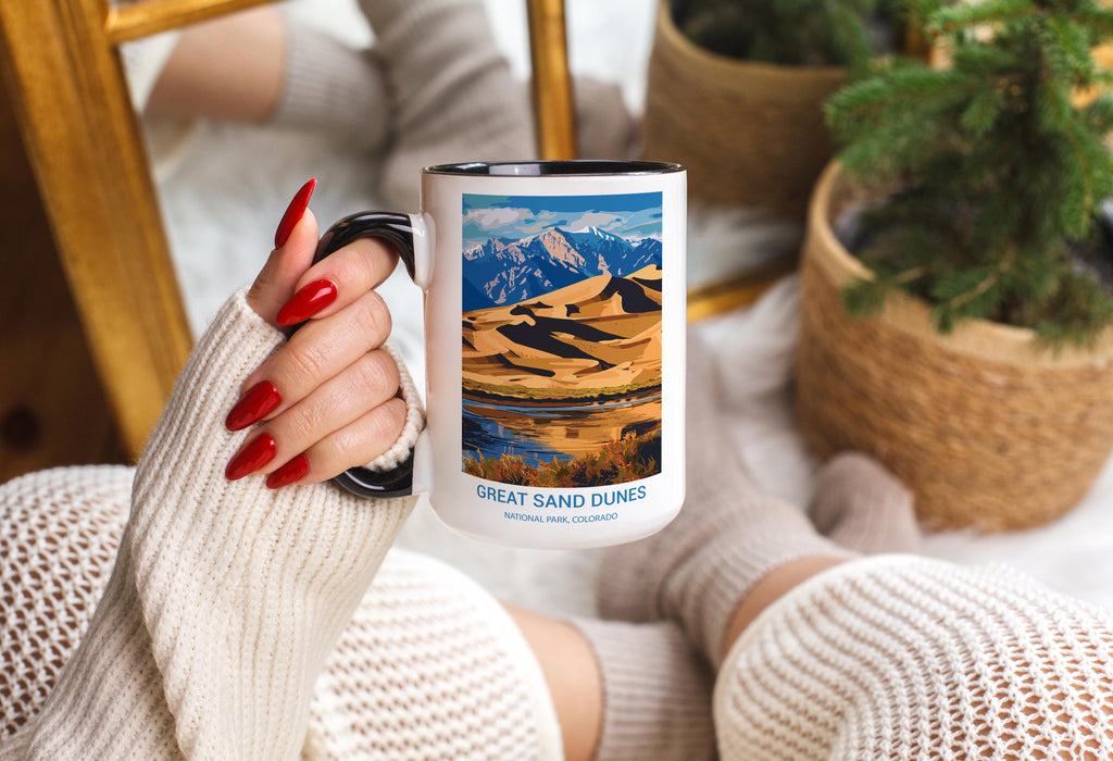 Great Sand Dunes - Colorado - US National Park Tourism Mug