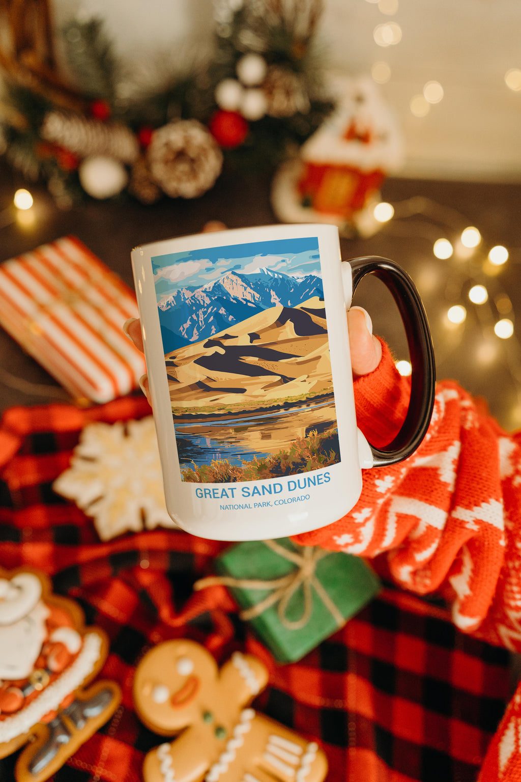 Great Sand Dunes - Colorado - US National Park Tourism Mug